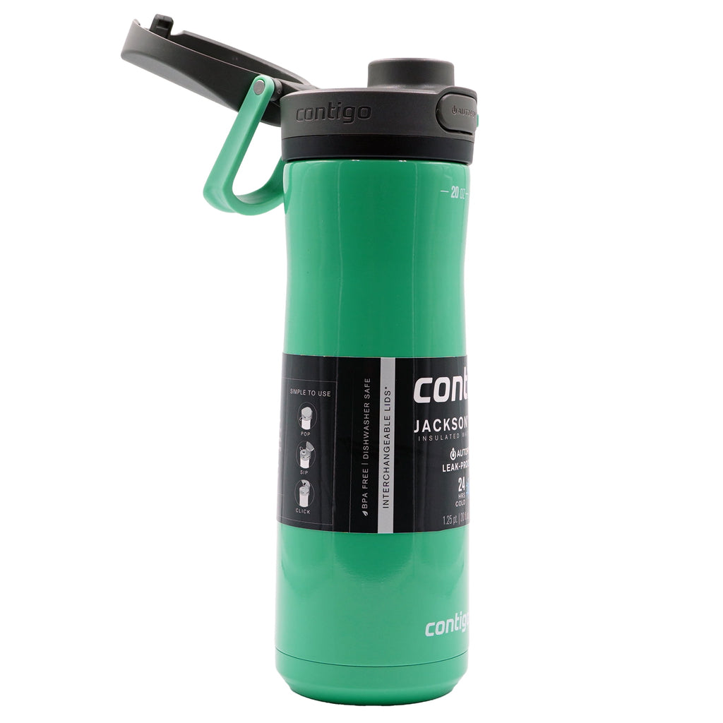 Contigo 20 oz. Jackson Chill 2.0 Water Bottle - Stainless Steel w/Licorice M59B