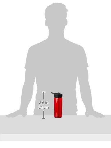 Camelbak Eddy+ Running Fitness Sports Gym Training Drinks Bottle 750ml - Clear M301P