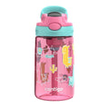 Contigo 14oz Kids' Water Bottle with Redesigned AutoSpout Straw Azalea Jade Vine with Llamas M26Q