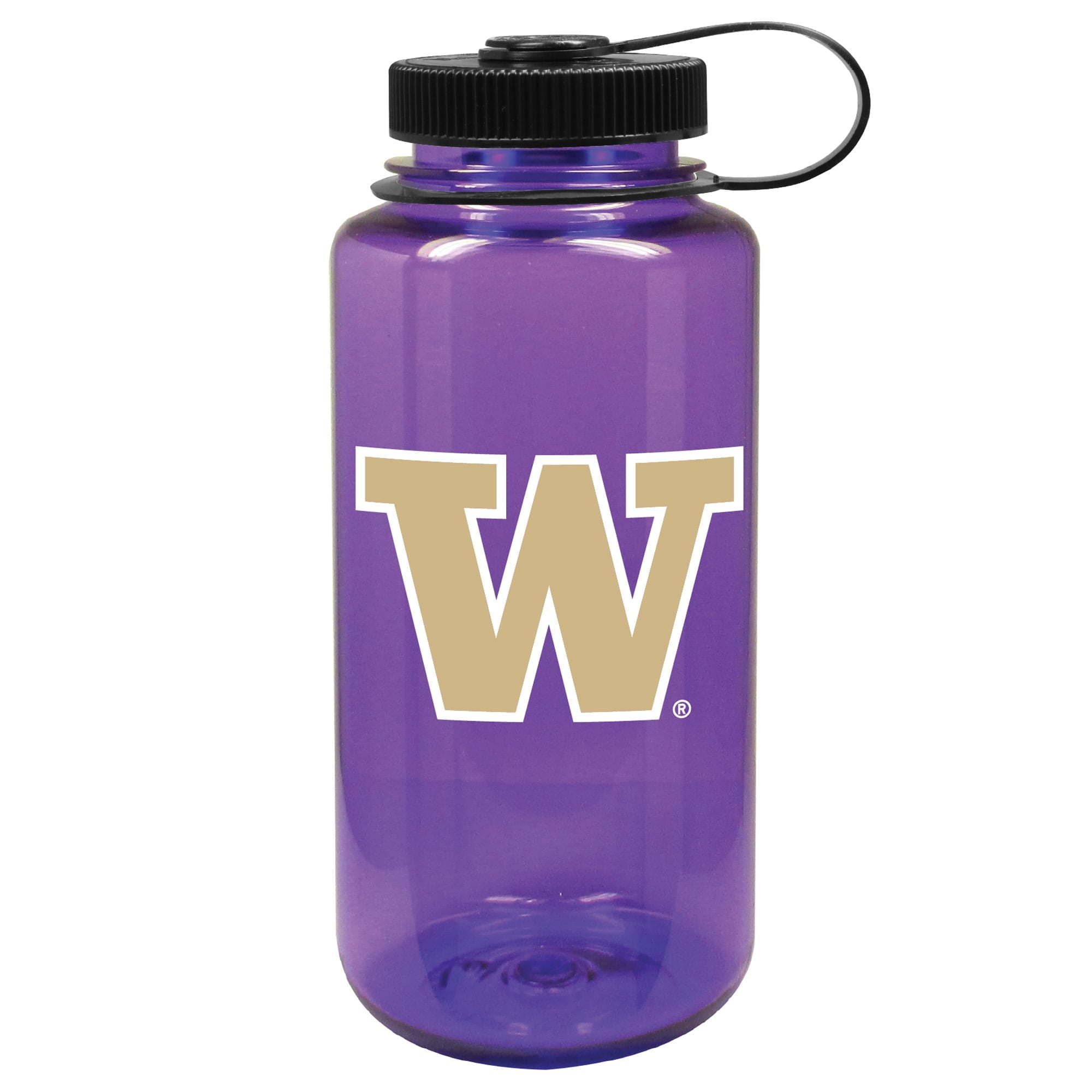 Purple Washington Huskies 32oz. Nalgene Sustainable Wide Mouth Water Bottle M160S