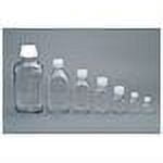 Nalgene Transparent Lexan Polycarbonate Square Storage Bottle - 8 oz. - Clear M184D