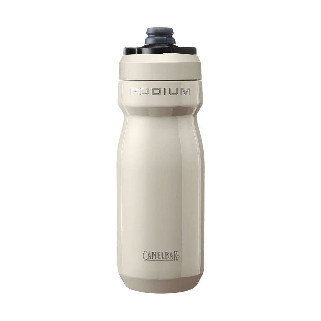 CamelBak Podium 18oz Insulated Stainless Steel Bike Water Bottle, Stone M372M