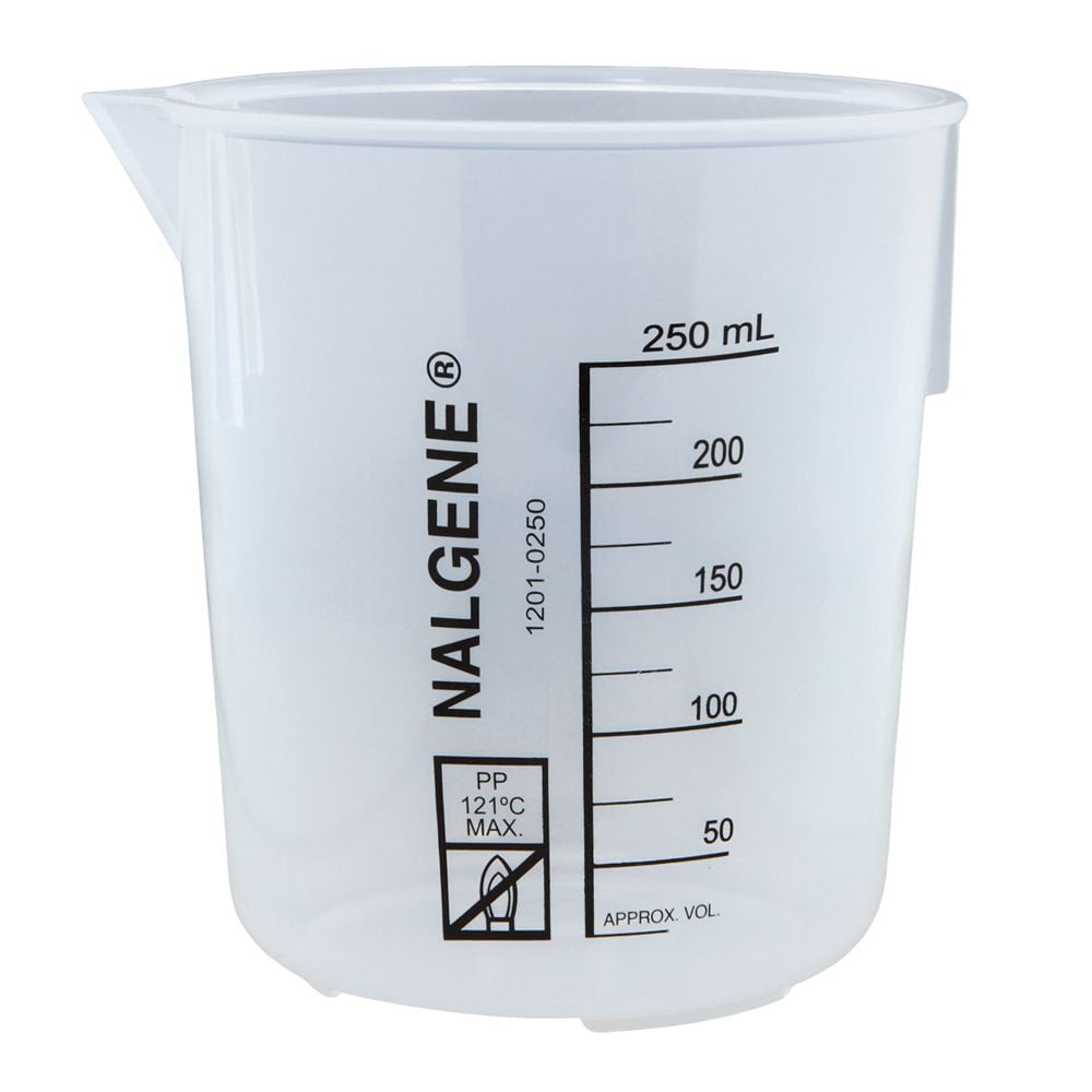 Nalgene Griffin Beaker, Low Form, Polypropylene, 250 Ml M199R