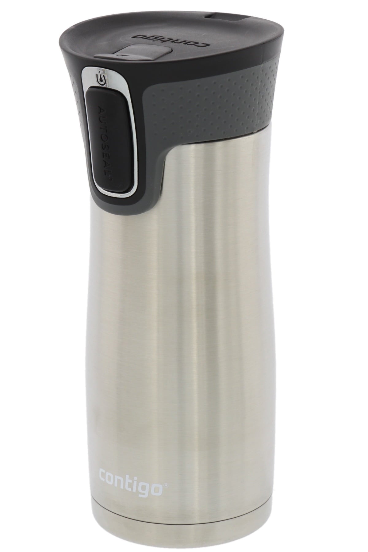 Contigo AUTOSEAL West Loop 2.0 Travel Mug, 16 oz., Stainless Steel with Black Button M98Z