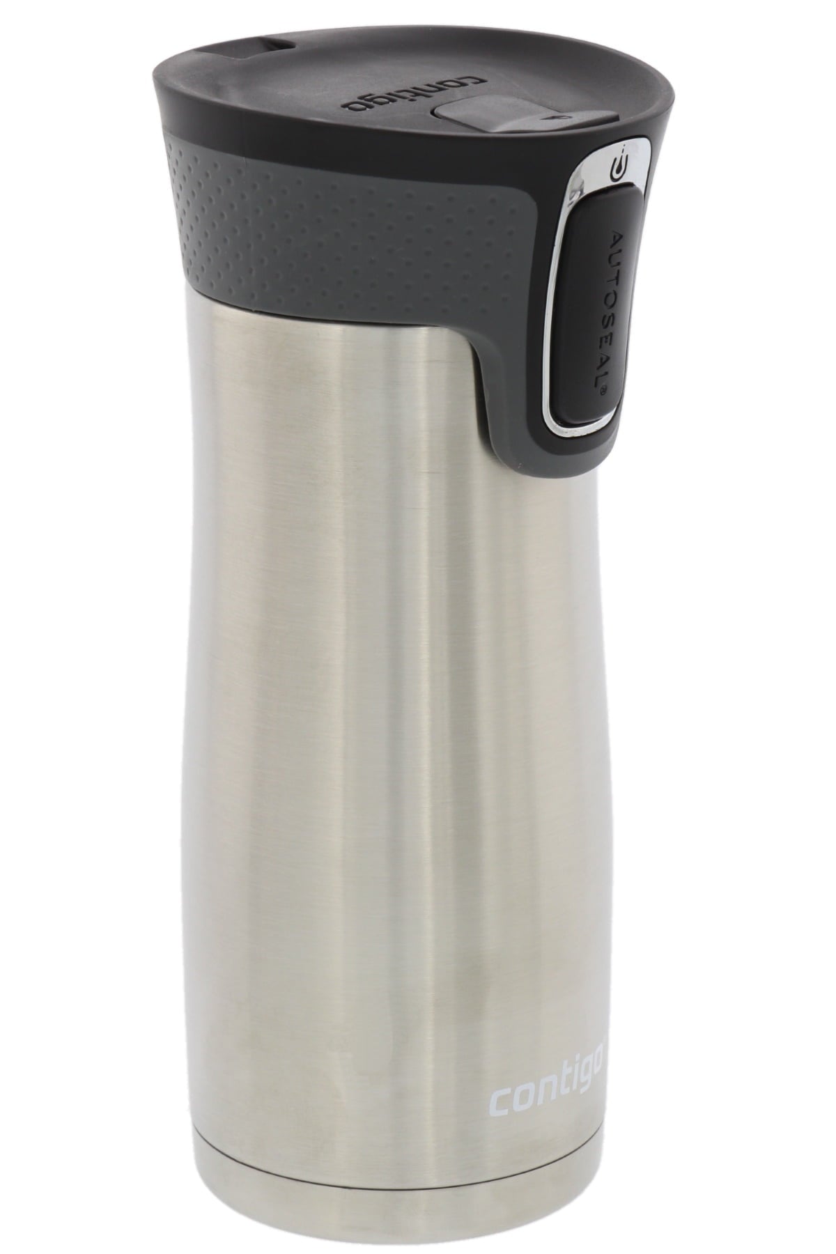 Contigo AUTOSEAL West Loop 2.0 Travel Mug, 16 oz., Stainless Steel with Black Button M98Z