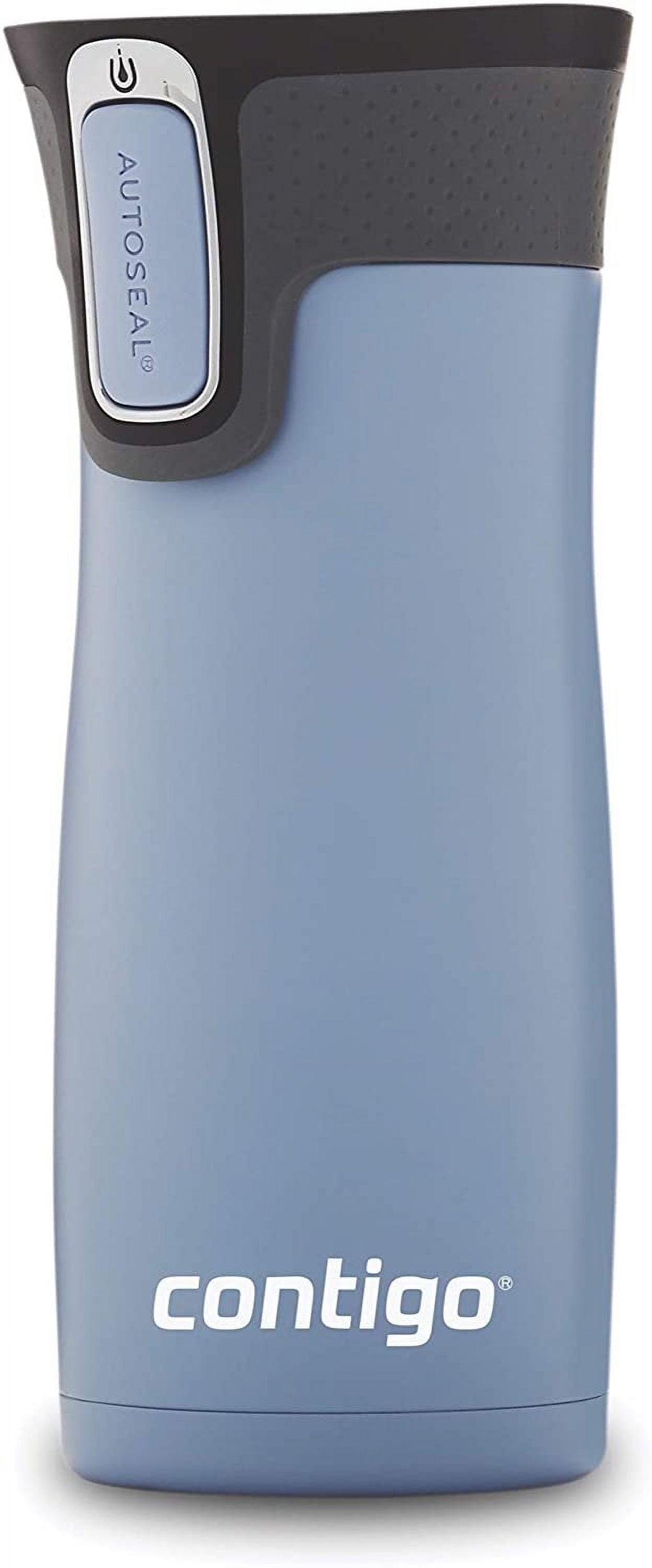 Contigo AUTOSEAL West Loop 2.0 Travel Mug, 16 oz., Stainless Steel with Black Button M98Z