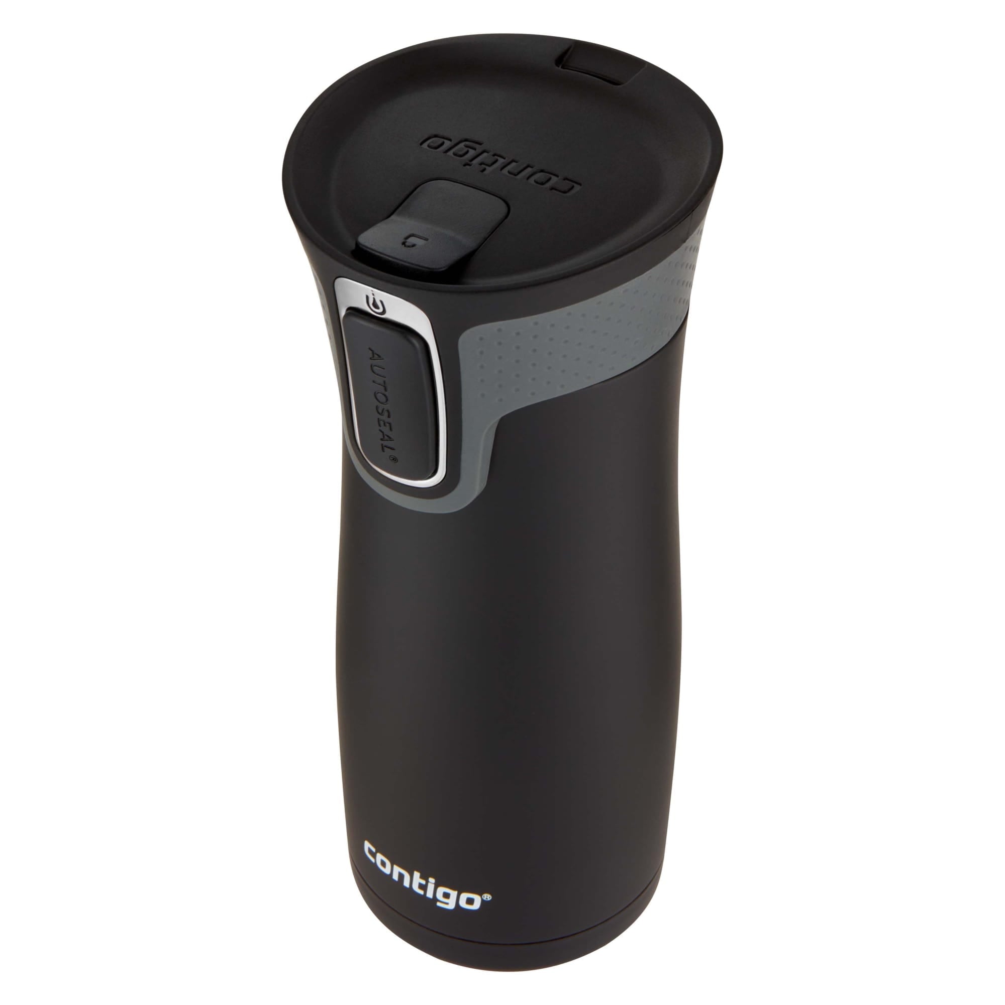 Contigo AUTOSEAL West Loop 2.0 Travel Mug, 16 oz., Stainless Steel with Black Button M98Z