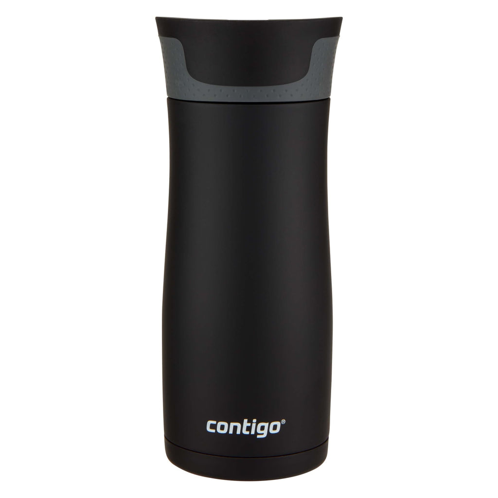 Contigo AUTOSEAL West Loop 2.0 Travel Mug, 16 oz., Stainless Steel with Black Button M98Z