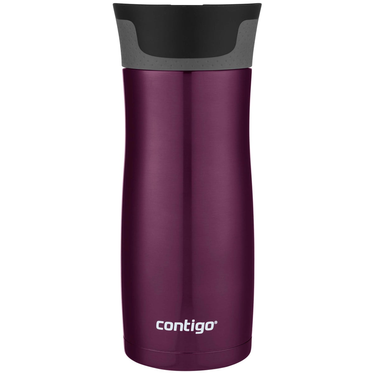 Contigo AUTOSEAL West Loop 2.0 Travel Mug, 16 oz., Stainless Steel with Black Button M98Z