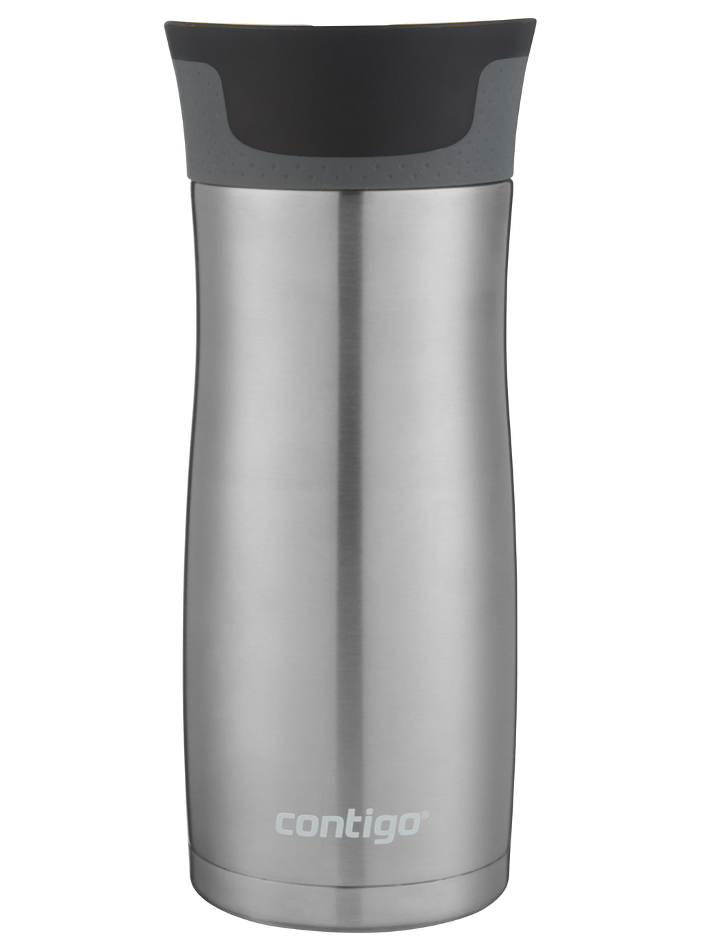 Contigo AUTOSEAL West Loop 2.0 Travel Mug, 16 oz., Stainless Steel with Black Button M98Z
