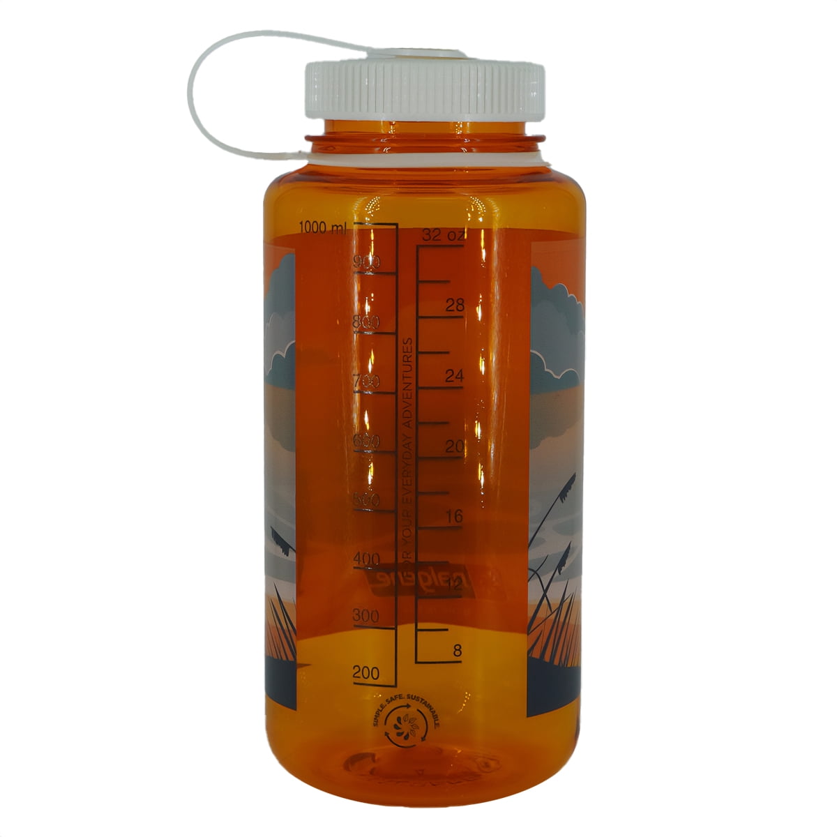 Nalgene Sustain 32 oz. Wide Mouth Water Bottle - Indigo M136B