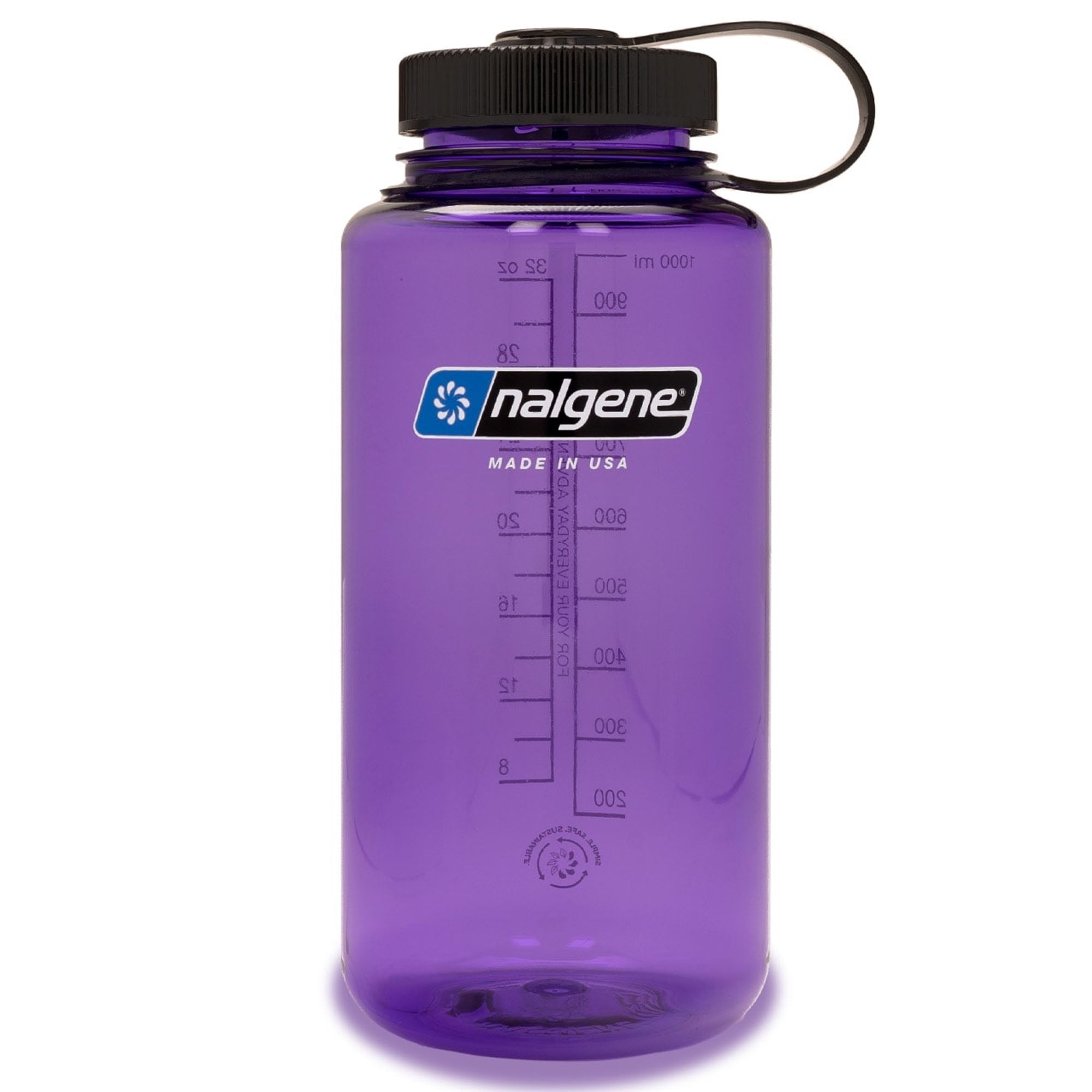Nalgene Sustain 32 oz. Wide Mouth Water Bottle - Indigo M136B