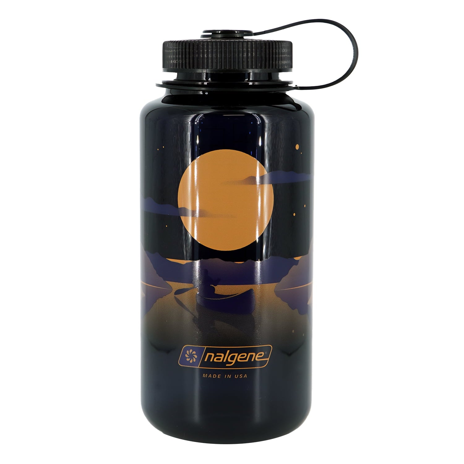 Nalgene Sustain 32 oz. Wide Mouth Water Bottle - Indigo M136B
