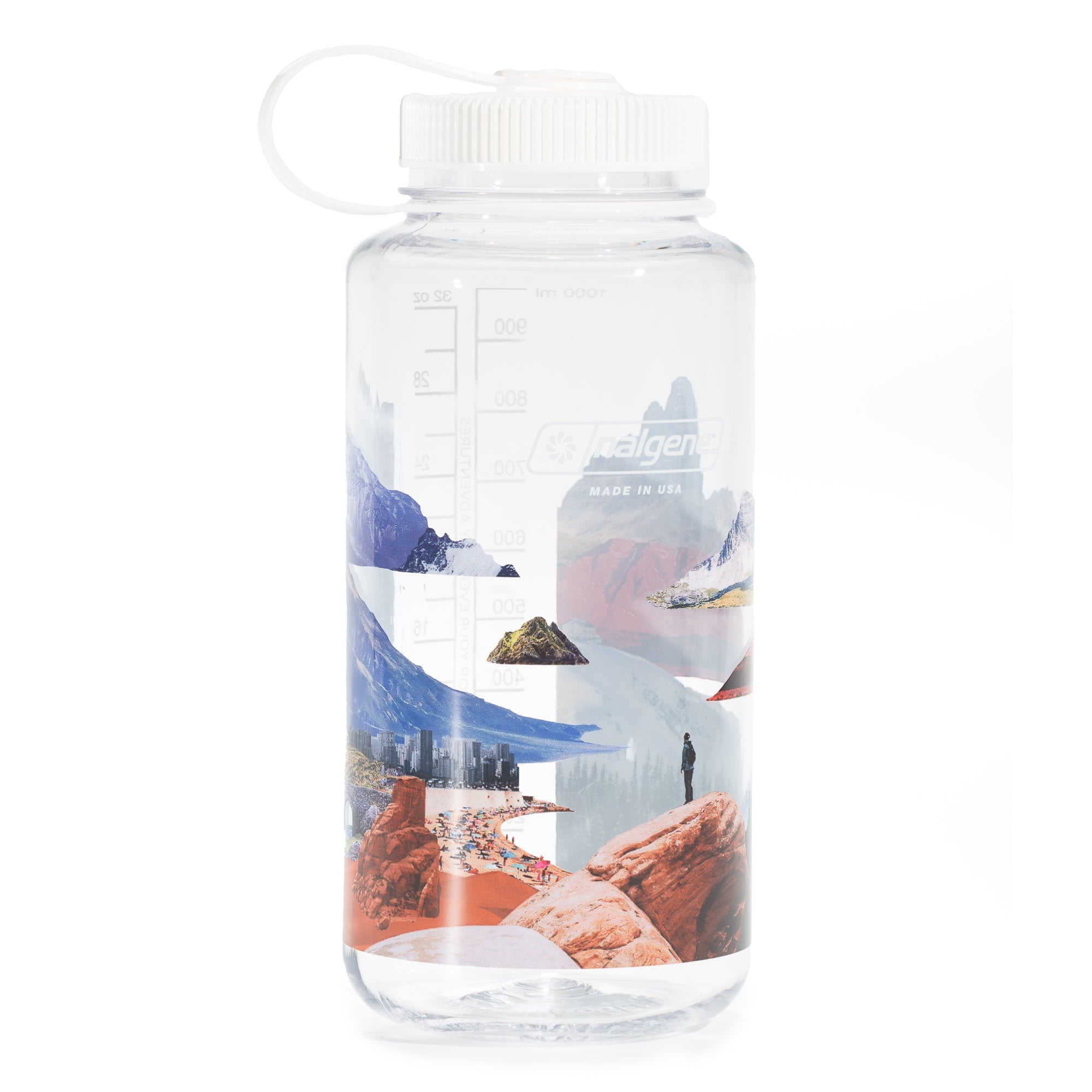 Nalgene Sustain 32 oz. Wide Mouth Water Bottle - Indigo M136B