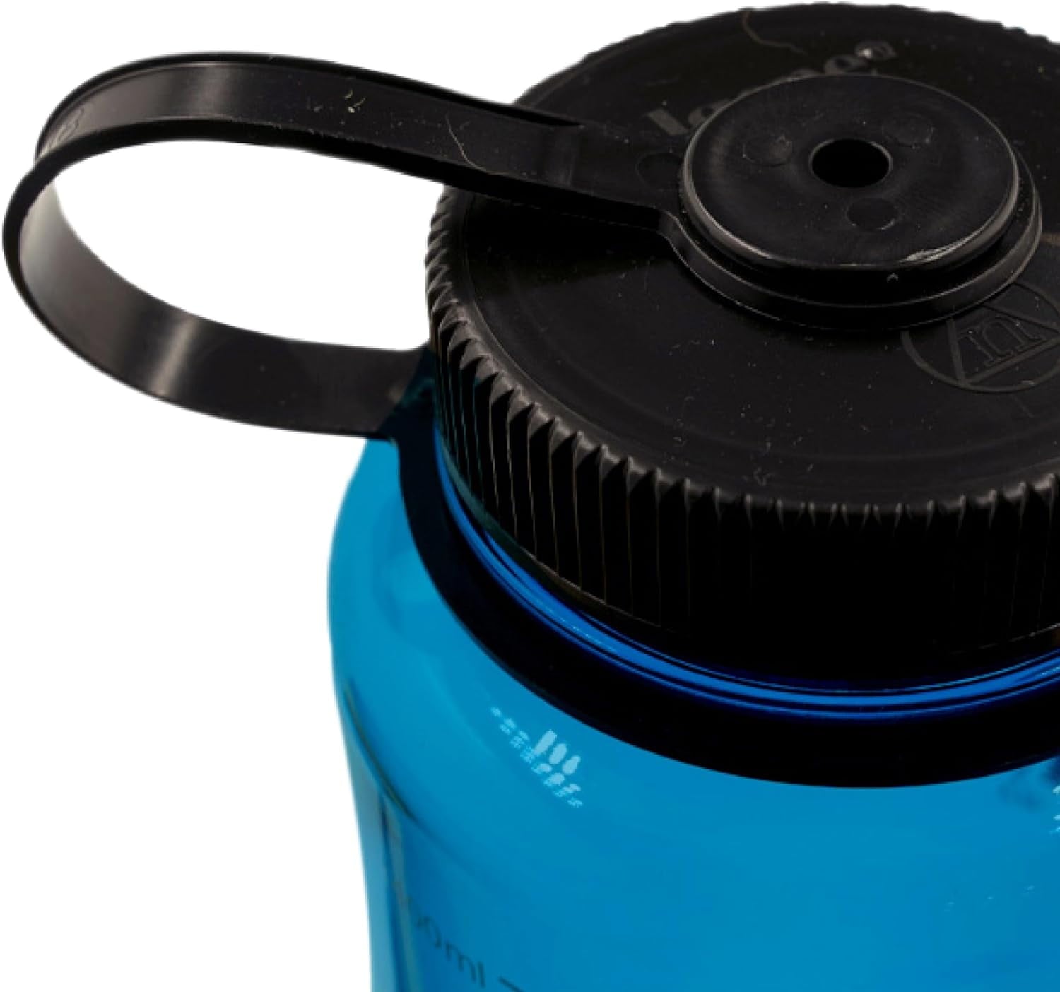 Nalgene Sustain Tritan BPA-Free Water Made with Material Derived from 50% Plastic Waste (using ISCC certified mass balance), 48 OZ, Wide Mouth, Cerulean M149D