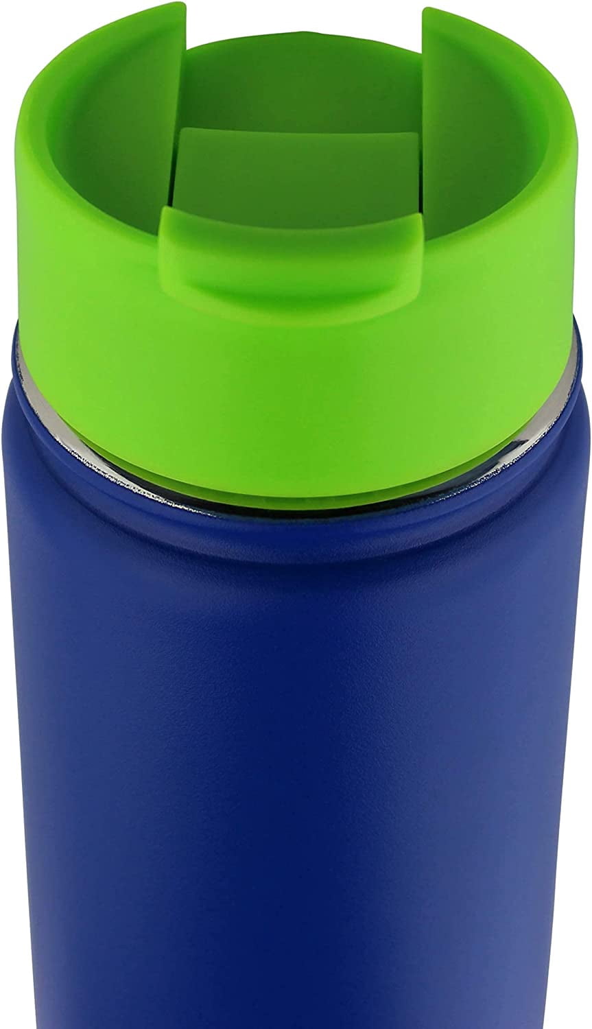 NuRich Hydro Wide Mouth Flip and Sip Replacement Coffee Lid or Cap Accessories Compatible with Hydroflask, Nalgene, and Many More Top Water Bottle Brands Sizes 12 16 18 20 32 40 64 Ounce M224Z
