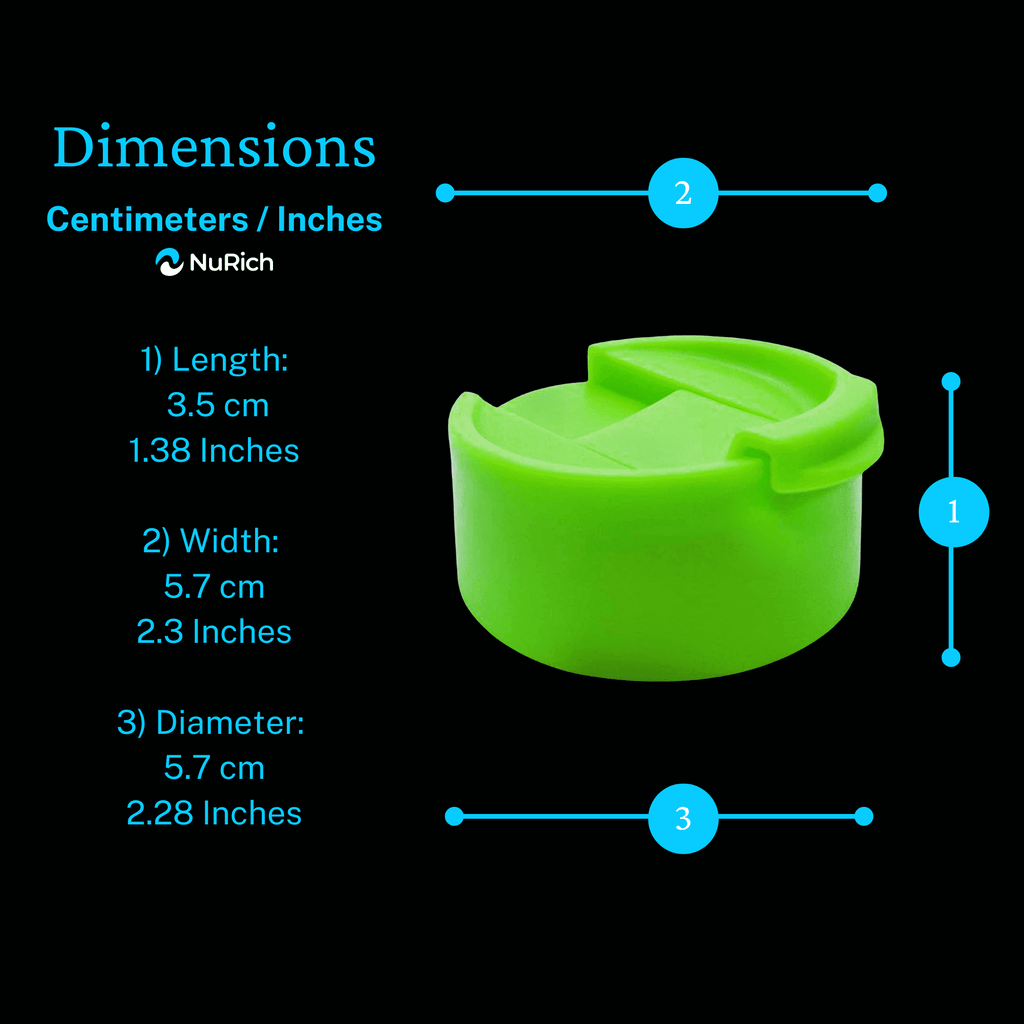 NuRich Hydro Wide Mouth Flip and Sip Replacement Coffee Lid or Cap Accessories Compatible with Hydroflask, Nalgene, and Many More Top Water Bottle Brands Sizes 12 16 18 20 32 40 64 Ounce M224Z