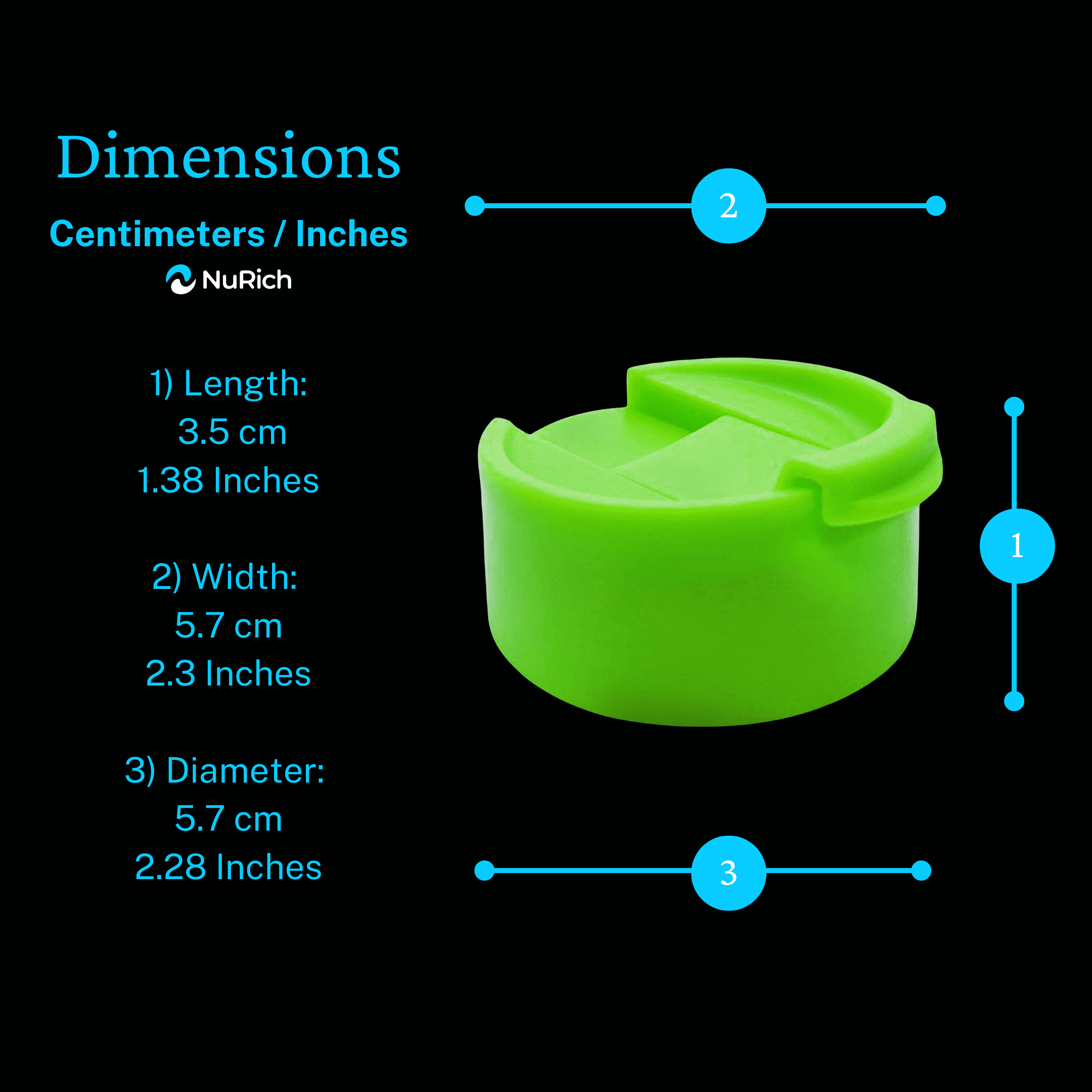 NuRich Hydro Wide Mouth Flip and Sip Replacement Coffee Lid or Cap Accessories Compatible with Hydroflask, Nalgene, and Many More Top Water Bottle Brands Sizes 12 16 18 20 32 40 64 Ounce M224Z