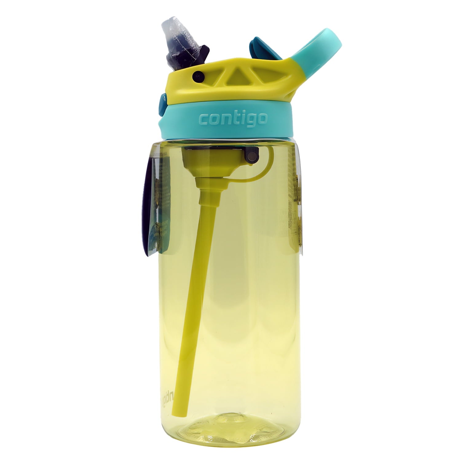 Contigo Kid's 20 oz. AutoSpout Straw Water Bottle - Juniper/Limelight M32J