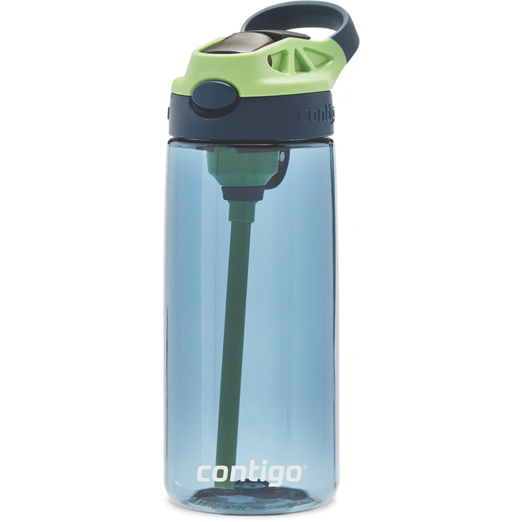 Contigo Kid's 20 oz. AutoSpout Straw Water Bottle - Juniper/Limelight M32J