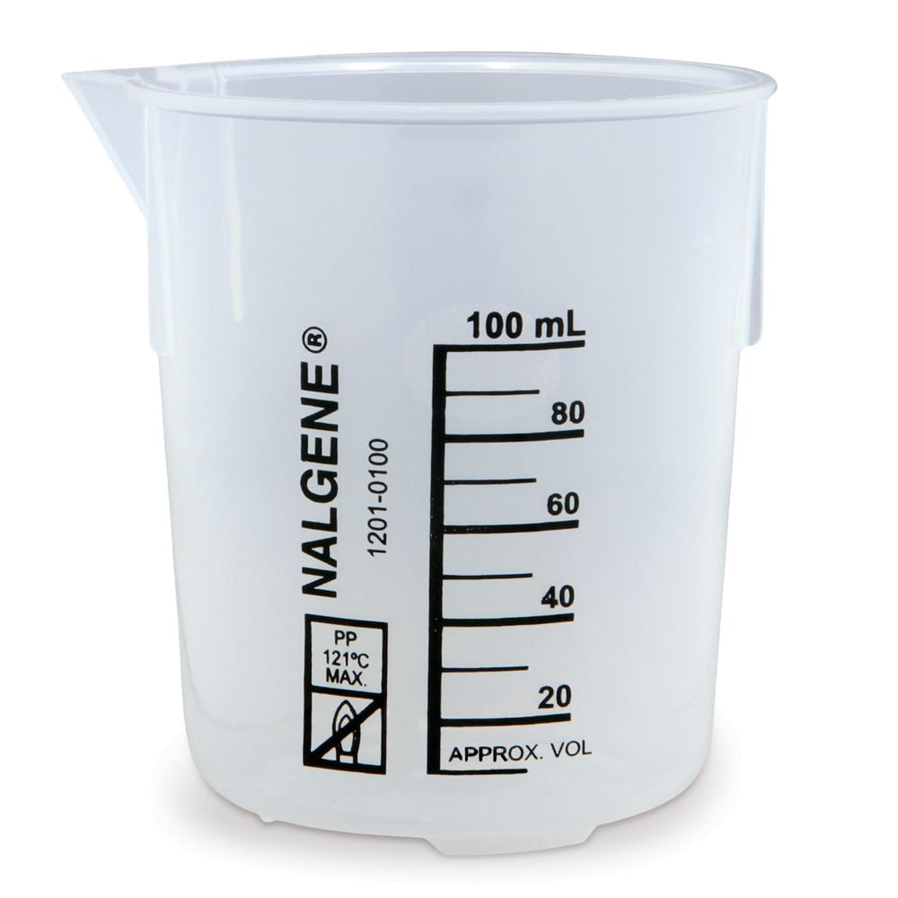 Nalgene Griffin Beaker, Low Form, Polypropylene, 100 Ml M201R