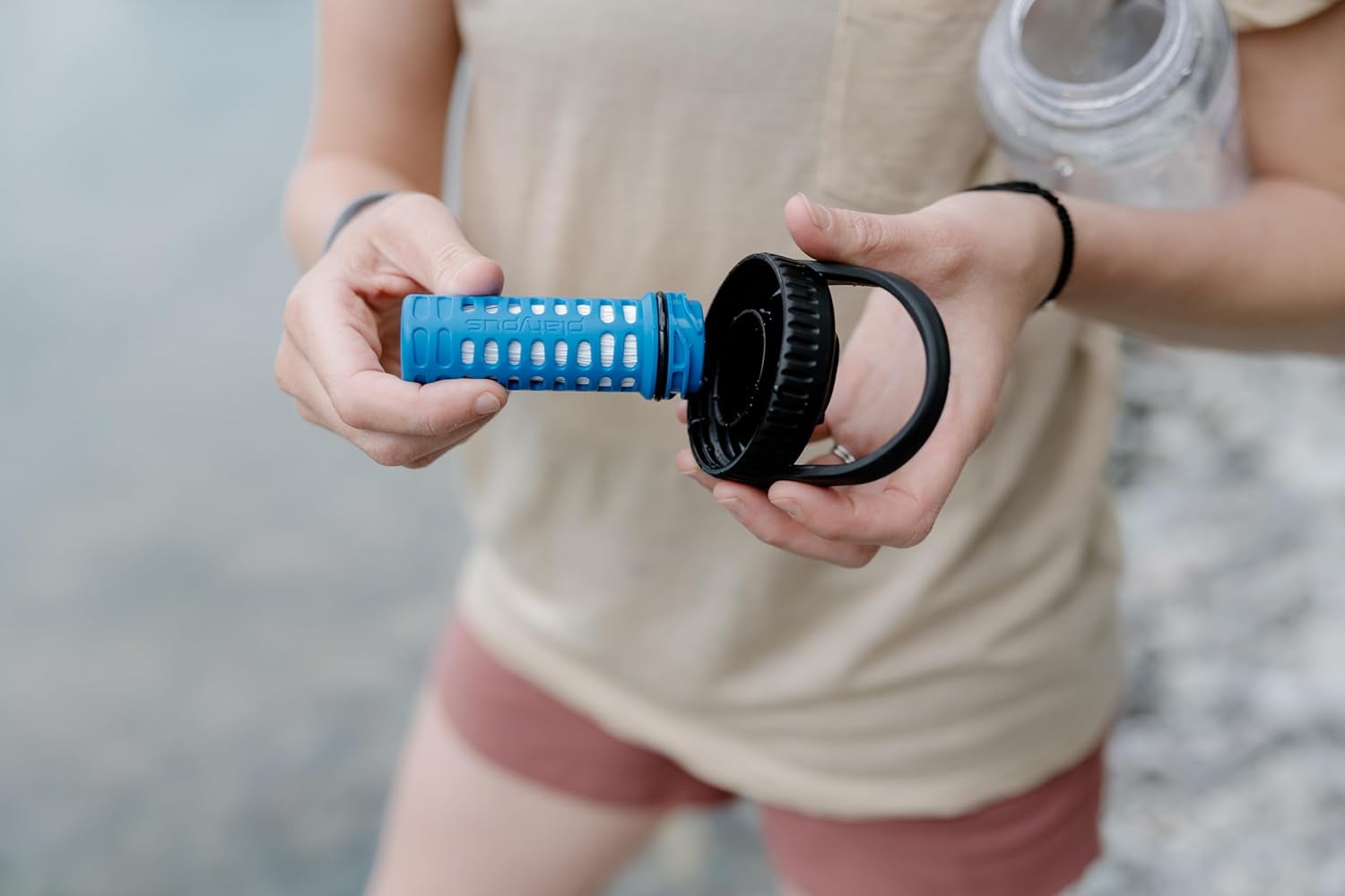 Day Water Bottle Filter for Wide Mouth , Nalgene, and Water Bottles M205V