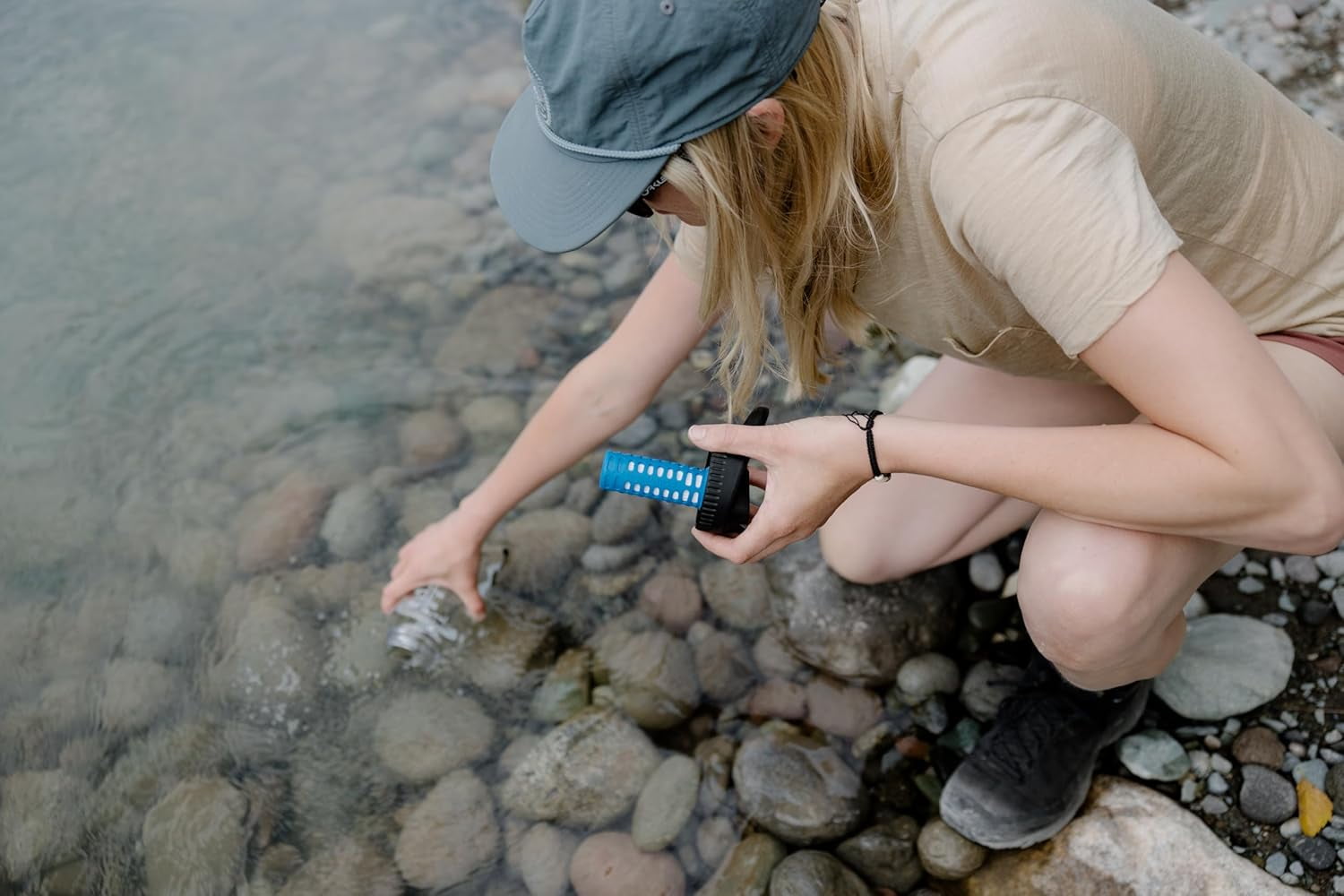Day Water Bottle Filter for Wide Mouth , Nalgene, and Water Bottles M205V