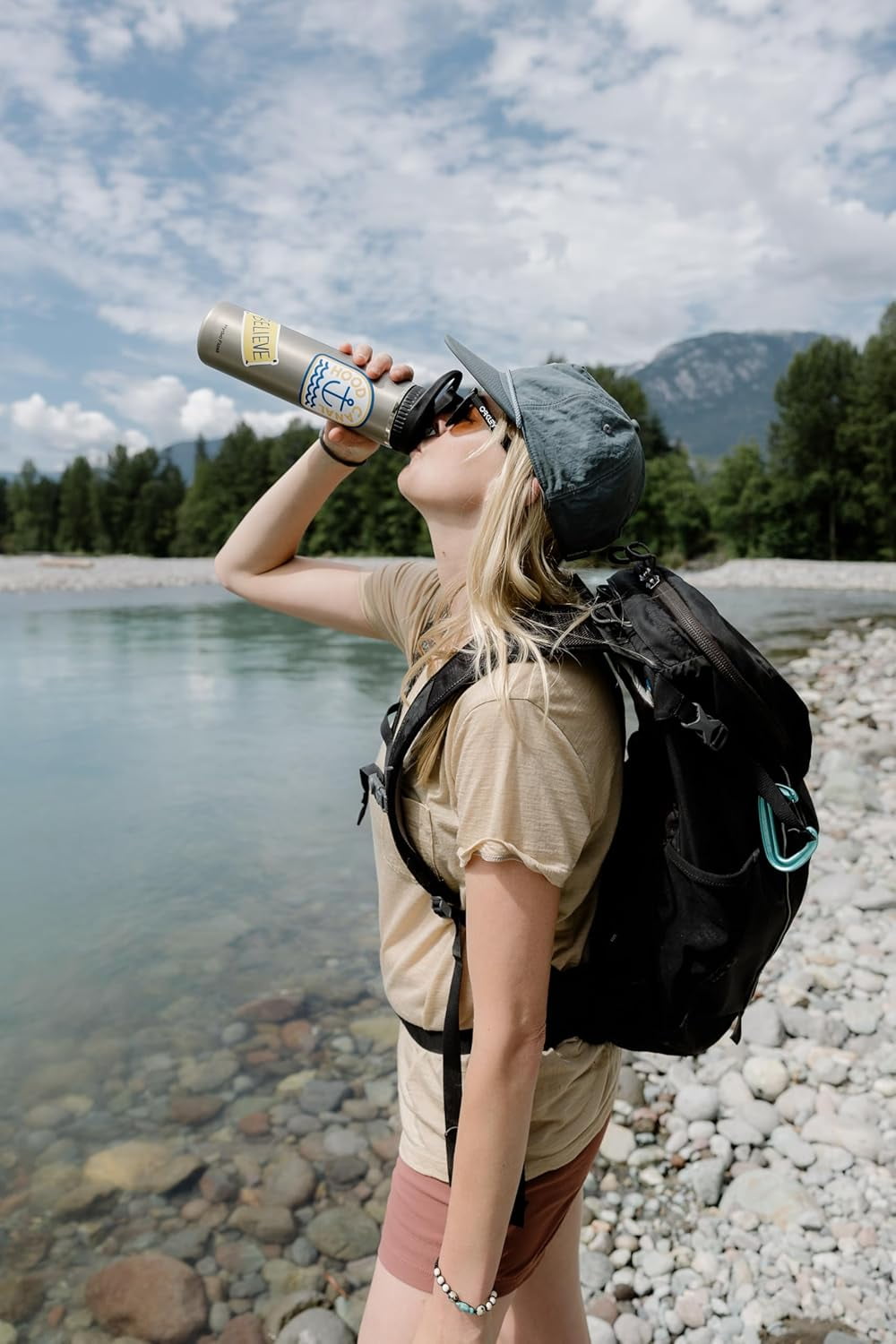 Day Water Bottle Filter for Wide Mouth , Nalgene, and Water Bottles M205V