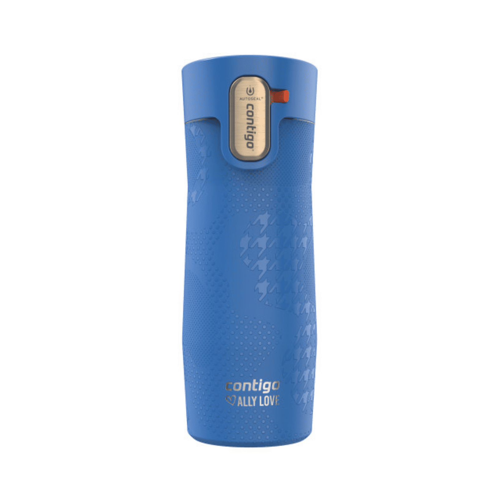 Contigo x Ally Love Autoseal West Loop Vacuum-Insulated Stainless Steel Travel Mug with Easy-Clean Lid, 16 oz, Stellar Jay M28H