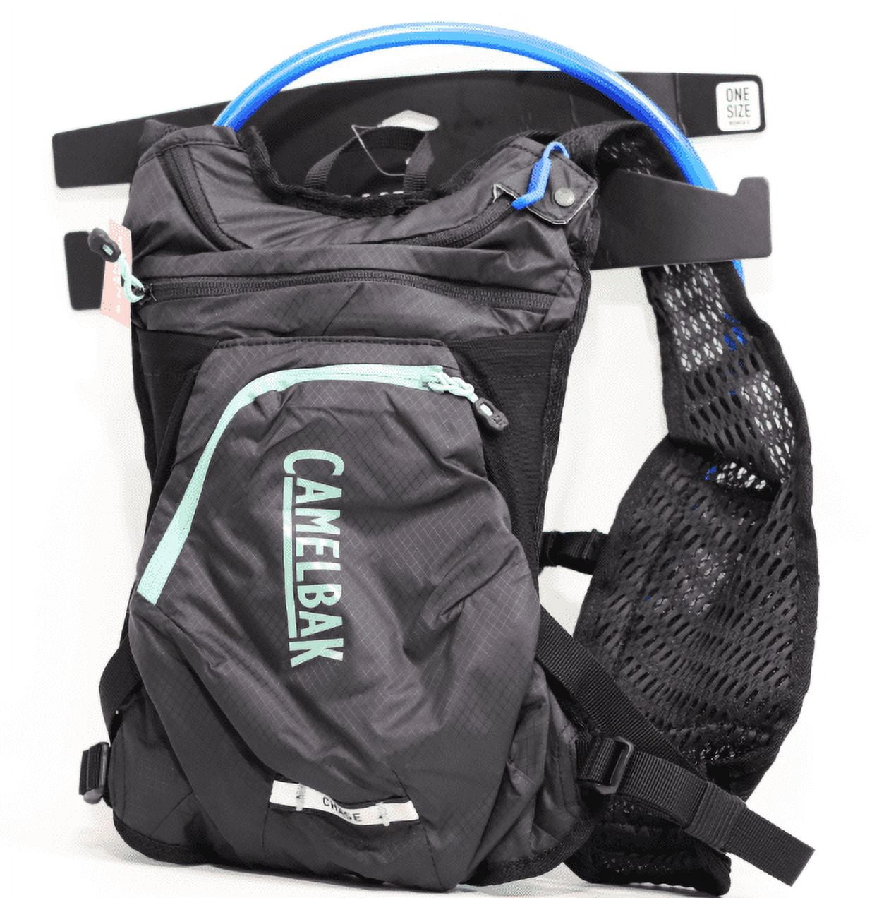 CamelBak Women's Chase Bike Vest 50oz - Hydration Vest - Easy Access Pockets, Black/Mint M265Z