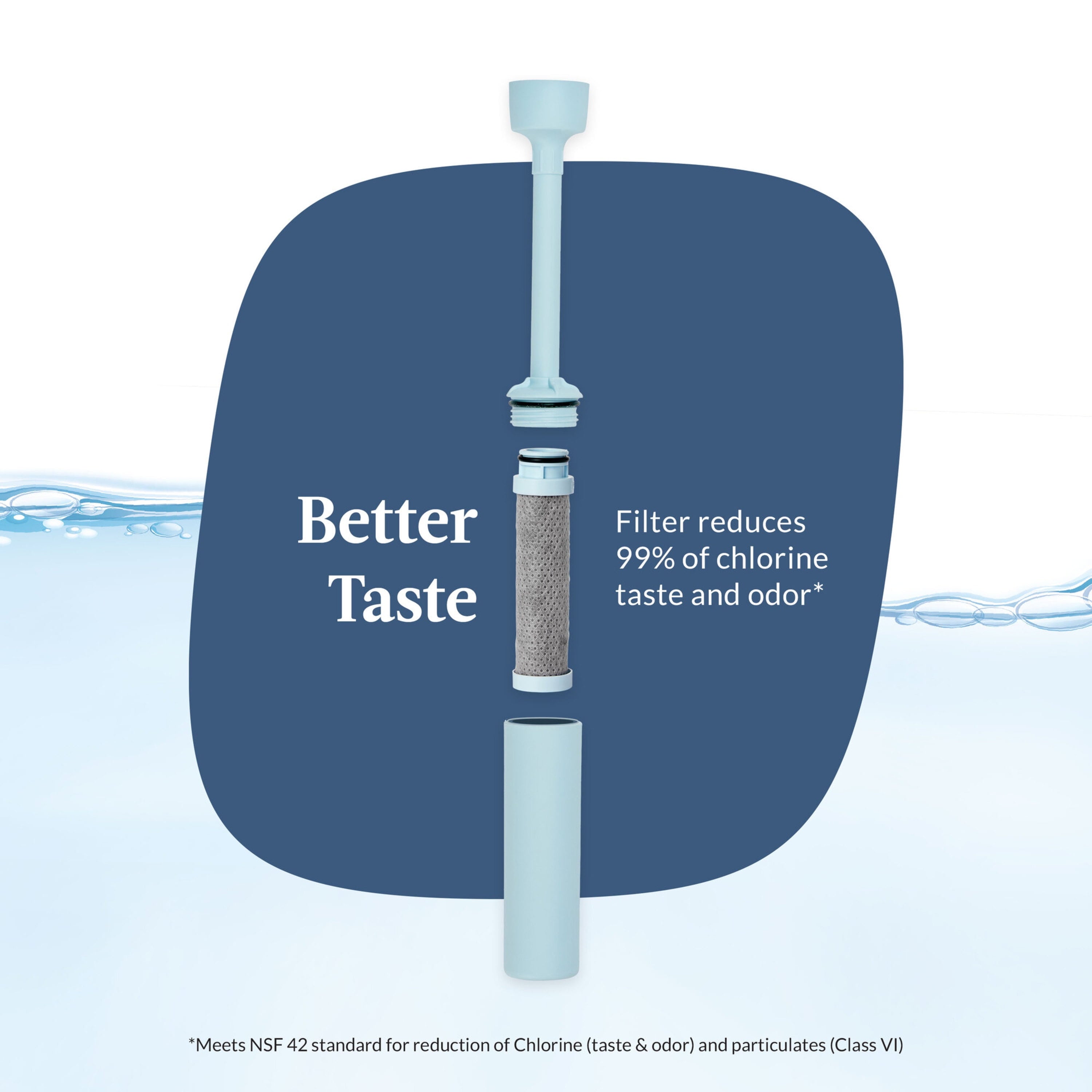 Contigo® Wells Chill Stainless Steel Filter Water Bottle with AUTOSPOUT® Straw Lid, 24 oz., Dark Ice M90U