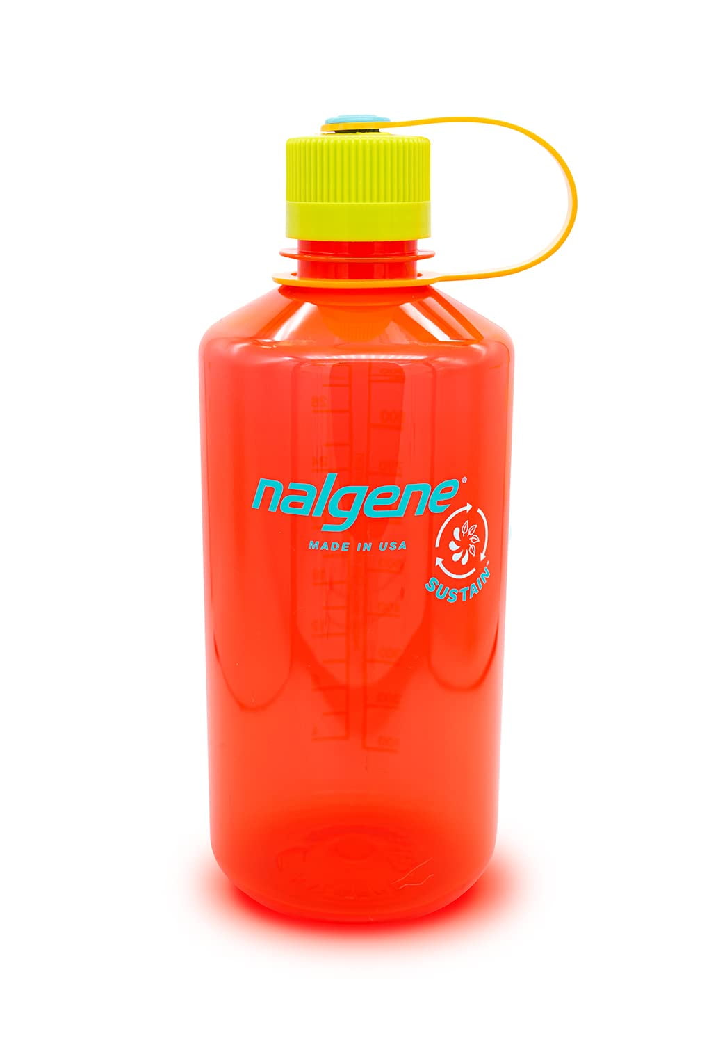 Nalgene Sustain 32 oz Narrow Mouth Plastic Water Bottle M138M
