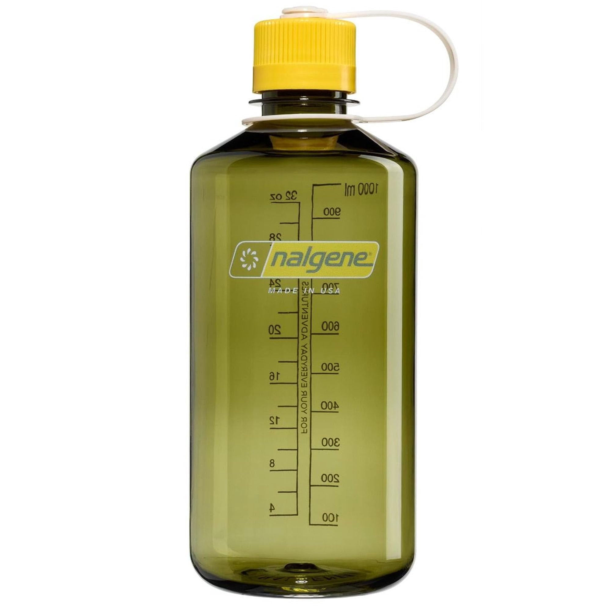 Nalgene Sustain 32 oz Narrow Mouth Plastic Water Bottle M138M