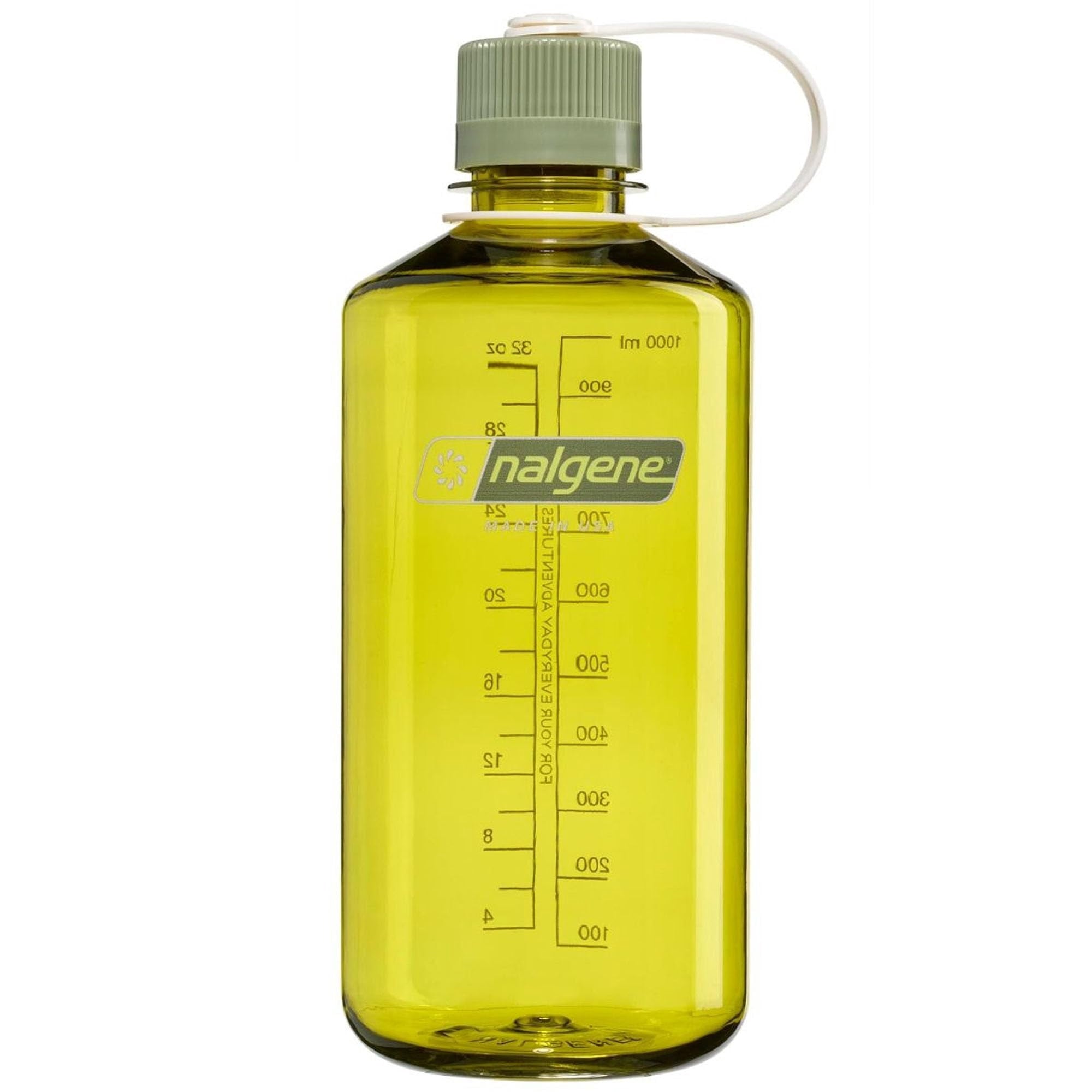 Nalgene Sustain 32 oz Narrow Mouth Plastic Water Bottle M138M