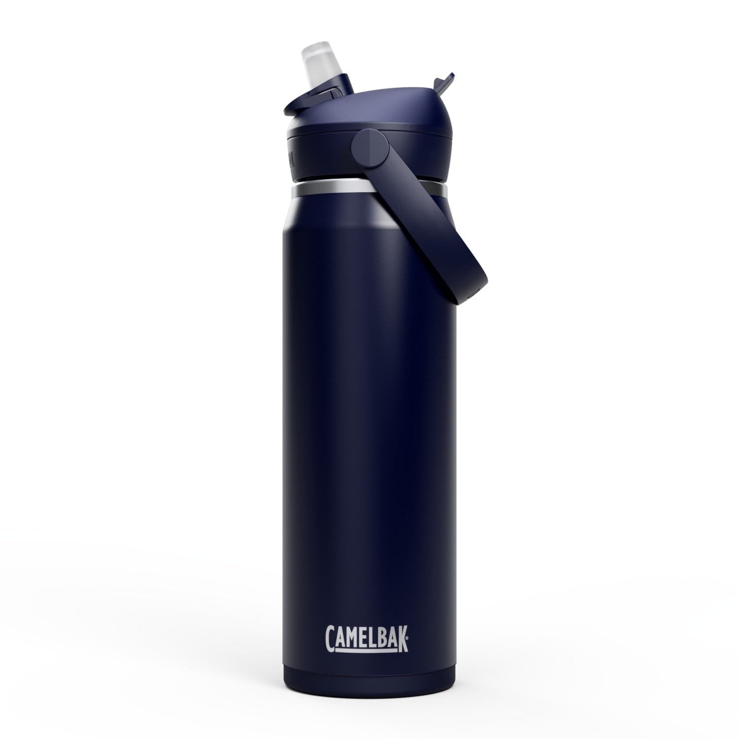 CamelBak Thrive™ Flip Straw Insulated Stainless Steel Water Bottle, 25 oz, Navy M358A
