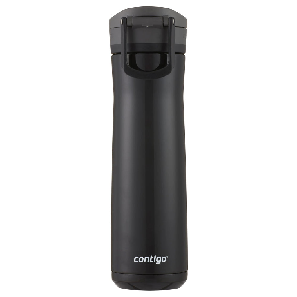 Contigo Jackson Chill  Bundle 2 Water Bottles Black 24oz and Pink  20oz with Autopop Lid M77E