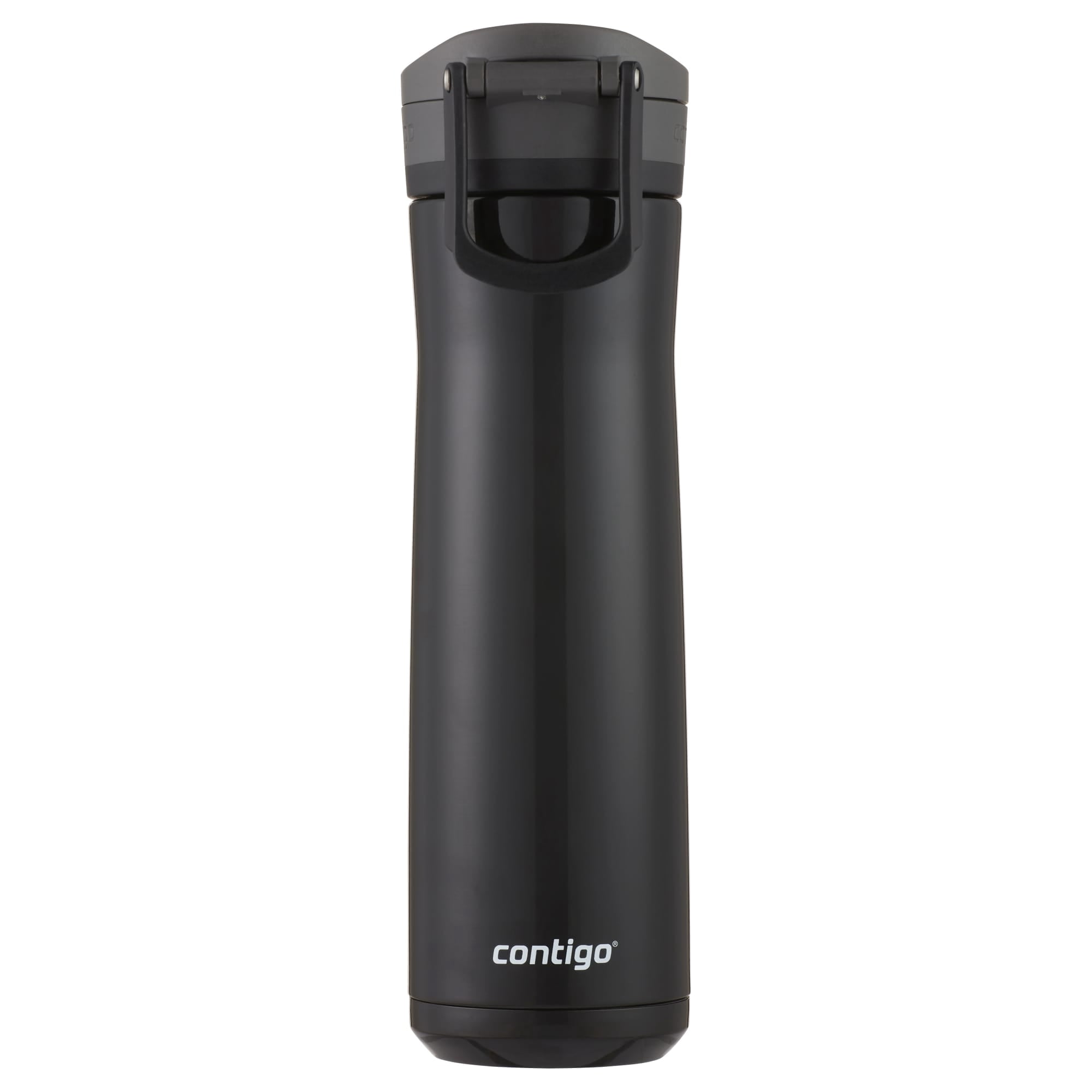 Contigo Jackson Chill  Bundle 2 Water Bottles Black 24oz and Pink  20oz with Autopop Lid M77E