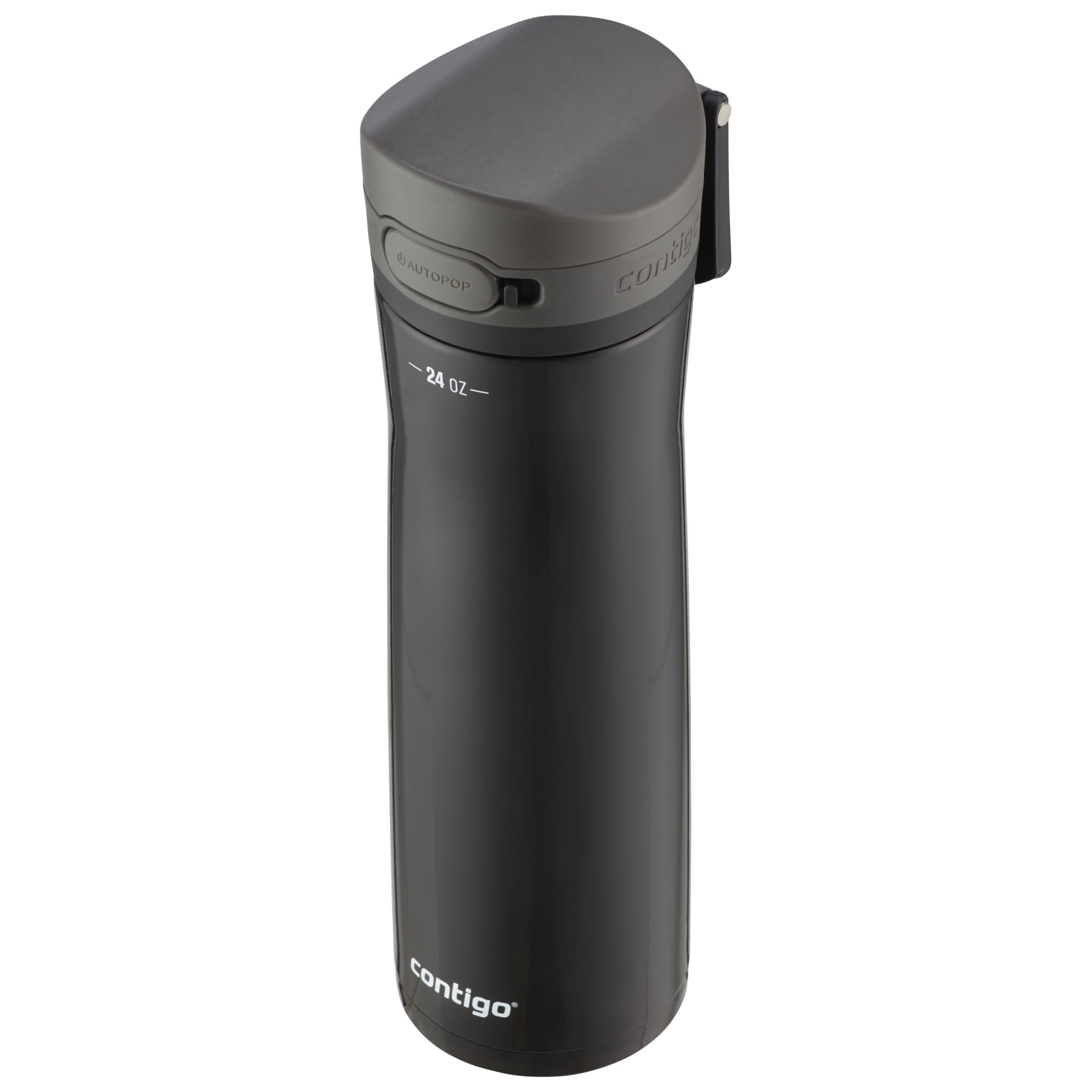 Contigo Jackson Chill  Bundle 2 Water Bottles Black 24oz and Pink  20oz with Autopop Lid M77E