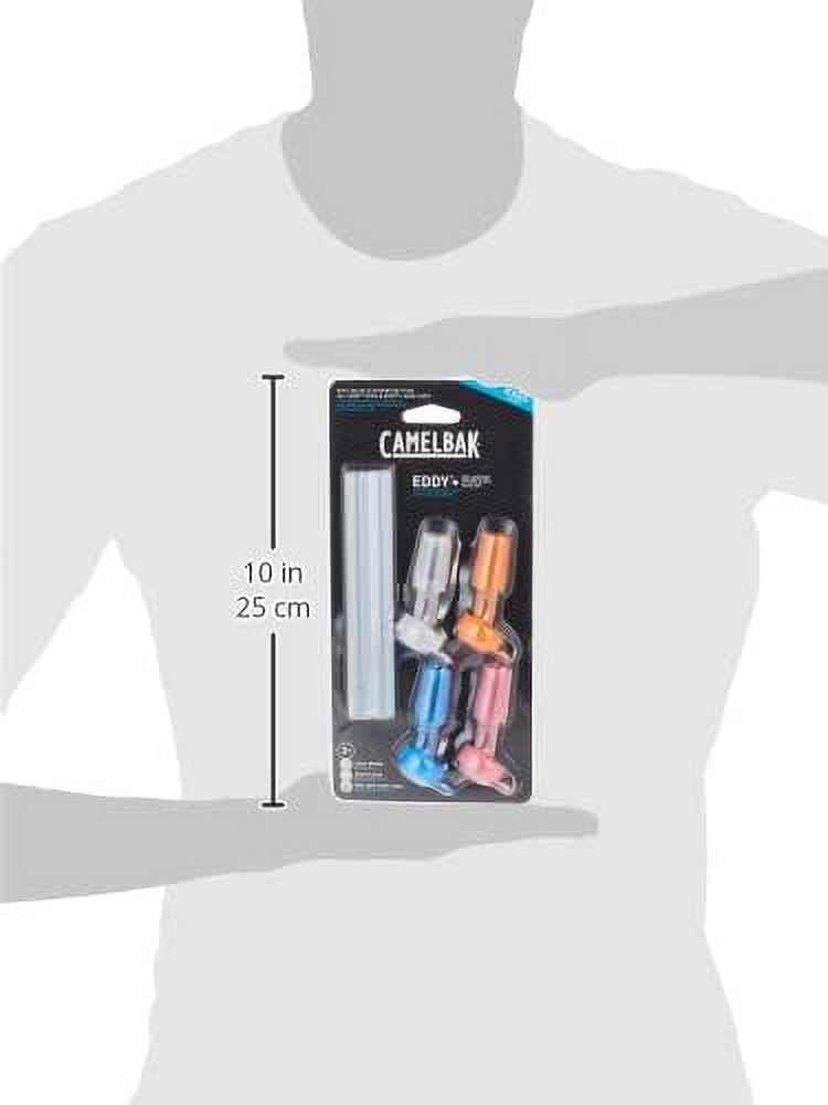 CamelBak eddy+ Kids 4-pack, Bite Valve &amp; Straws, Multi Color M333S