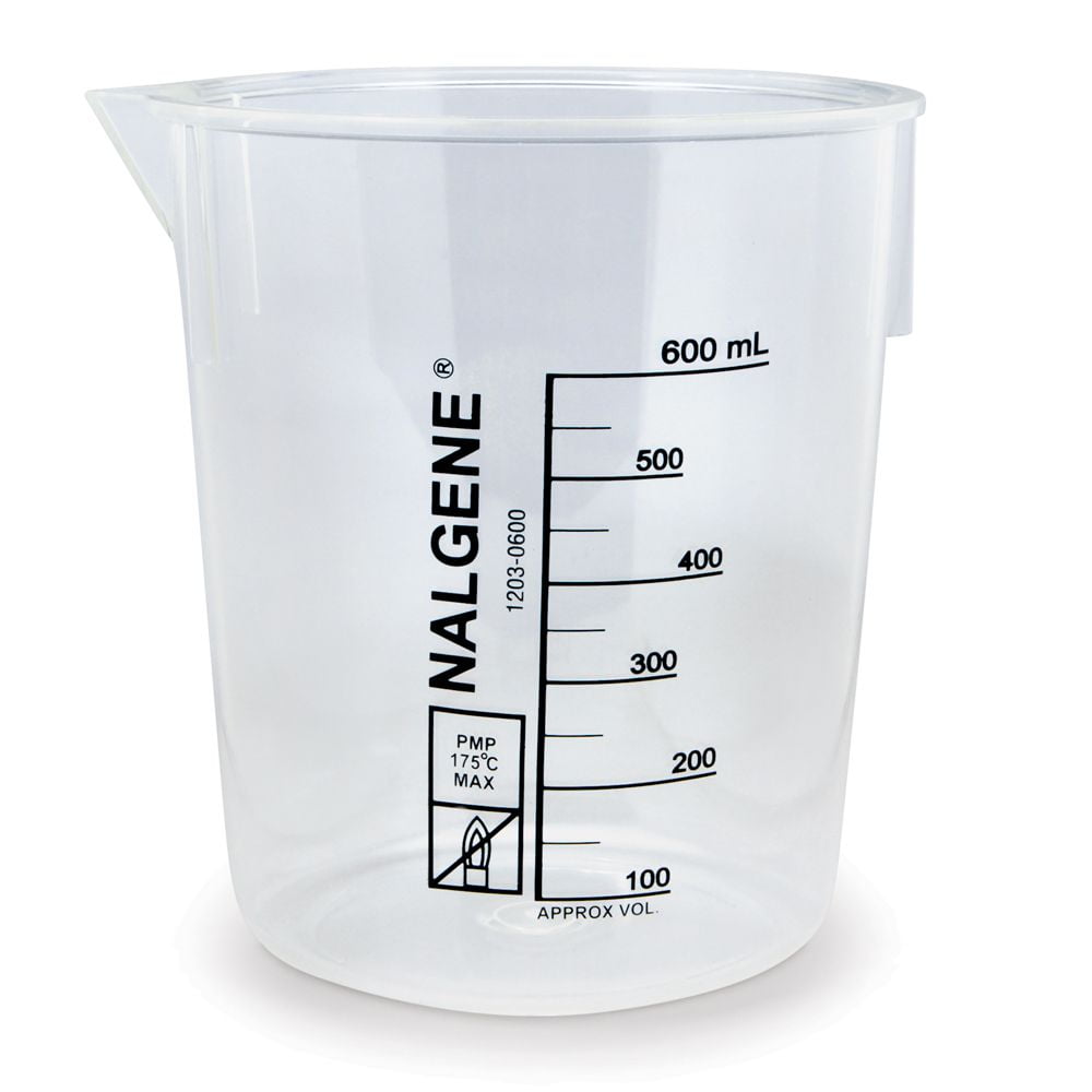 Nalgene Griffin Beaker, Low Form, Polymethylpentene, 600 Ml M187H