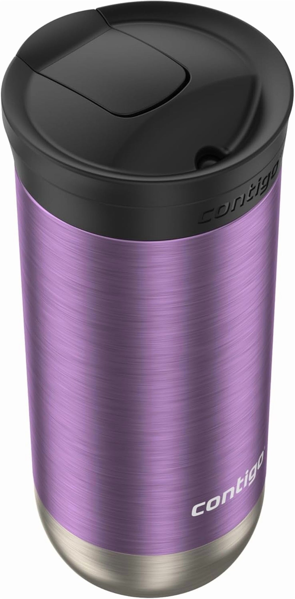 Contigo Huron SnapSeal Insulated Travel Tumbler, Purple Panzy Color 16 oz (473 mL) M70T