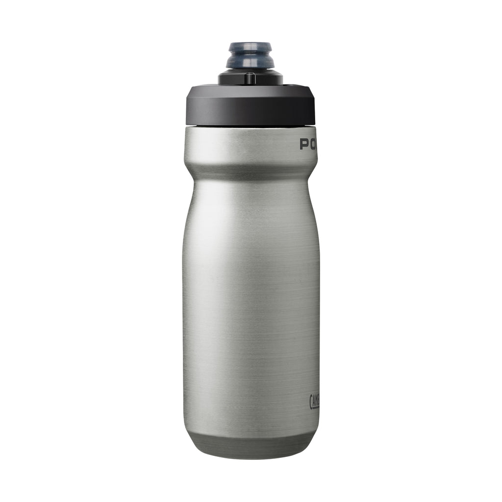 CamelBak Podium 18oz Insulated Stainless Steel Bike Water Bottle, Stainless M365E
