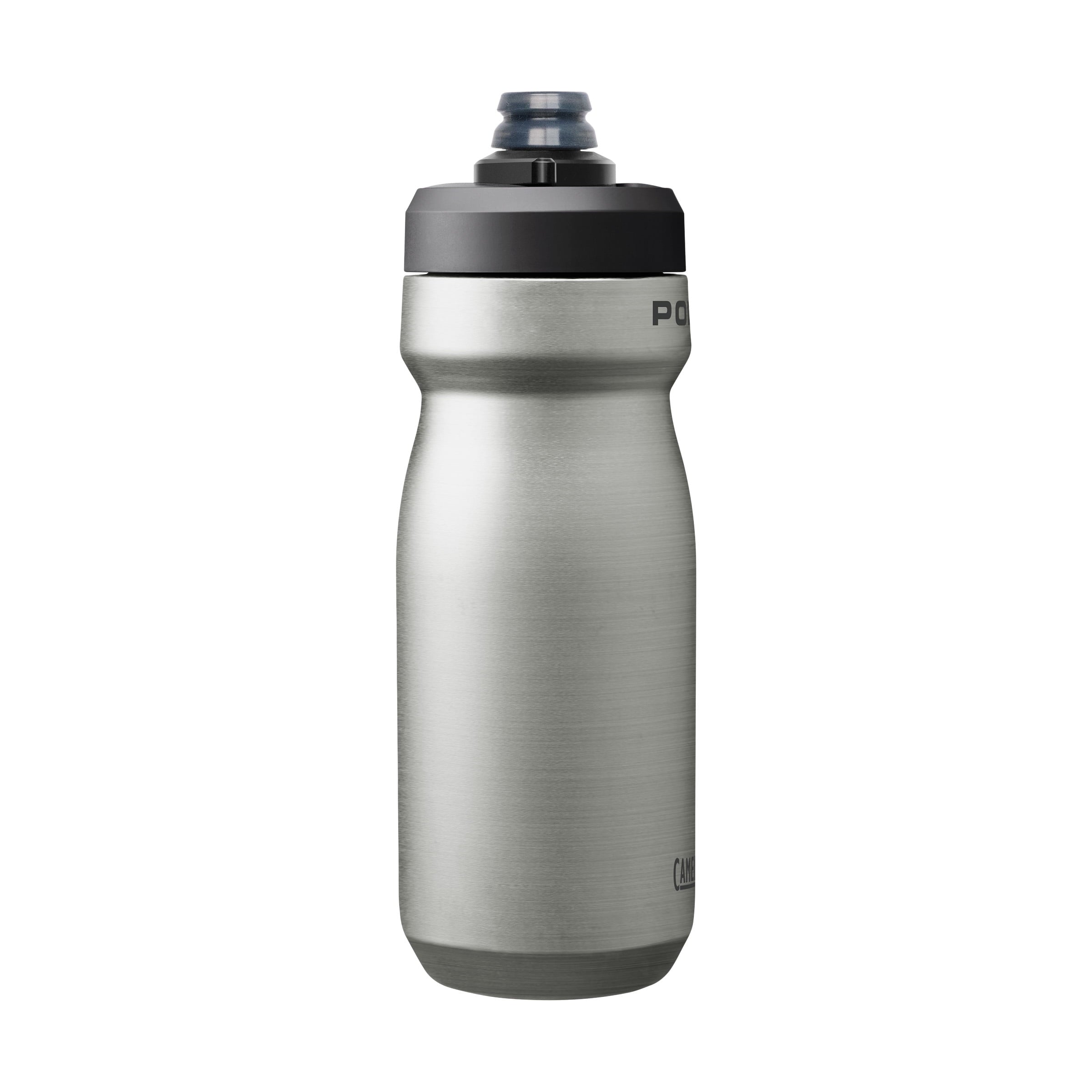 CamelBak Podium 18oz Insulated Stainless Steel Bike Water Bottle, Stainless M365E