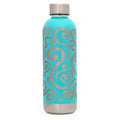 simple modern bolt curtis 17oz water bottle stainless steel Caribbean blue M439T