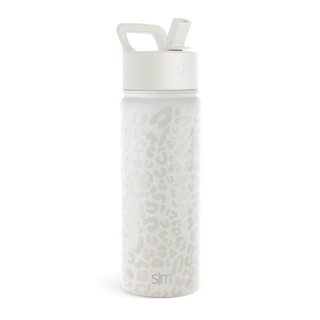 Simple Modern Summit Water Bottle Straw Lid Vacuum Insulated Stainless Steel Bottle | 18 fl oz M425A