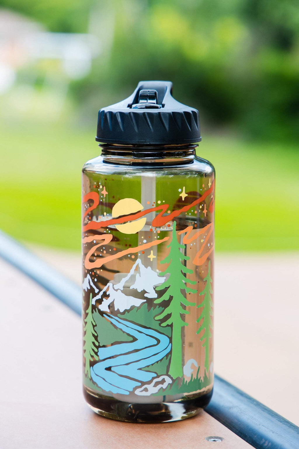 Epic Water Filters Nalgene OG Sustain Tritan USA Made Water Bottle and 75 Gallon Filter - Removes 99.99% of Water Impurities, 32oz, Atomic Child Special Edition M162G