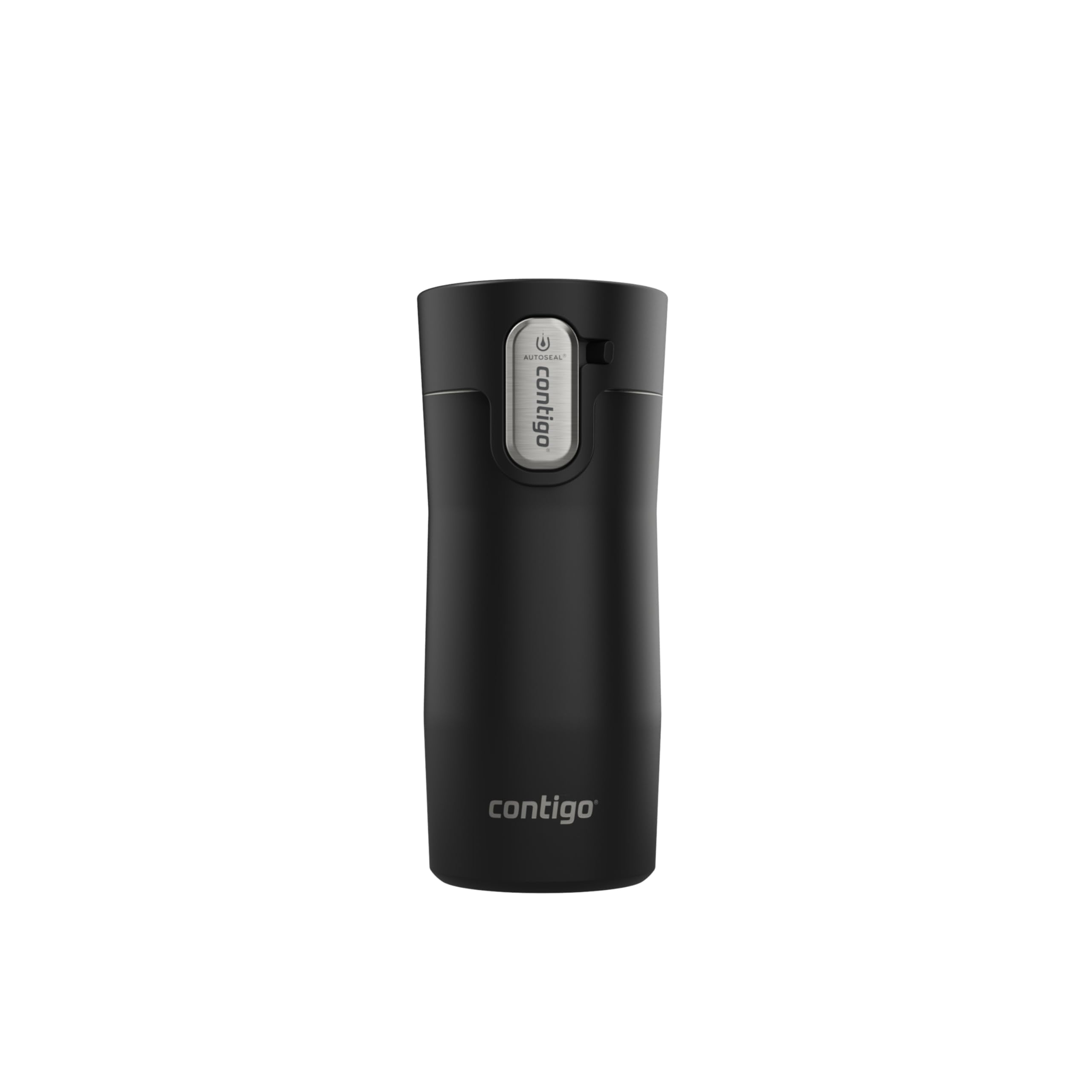 Contigo AUTOSEAL West Loop Vacuum-Insulated Stainless Steel Travel Mug with Easy-Clean Lid, 12oz, Matte Black M102N