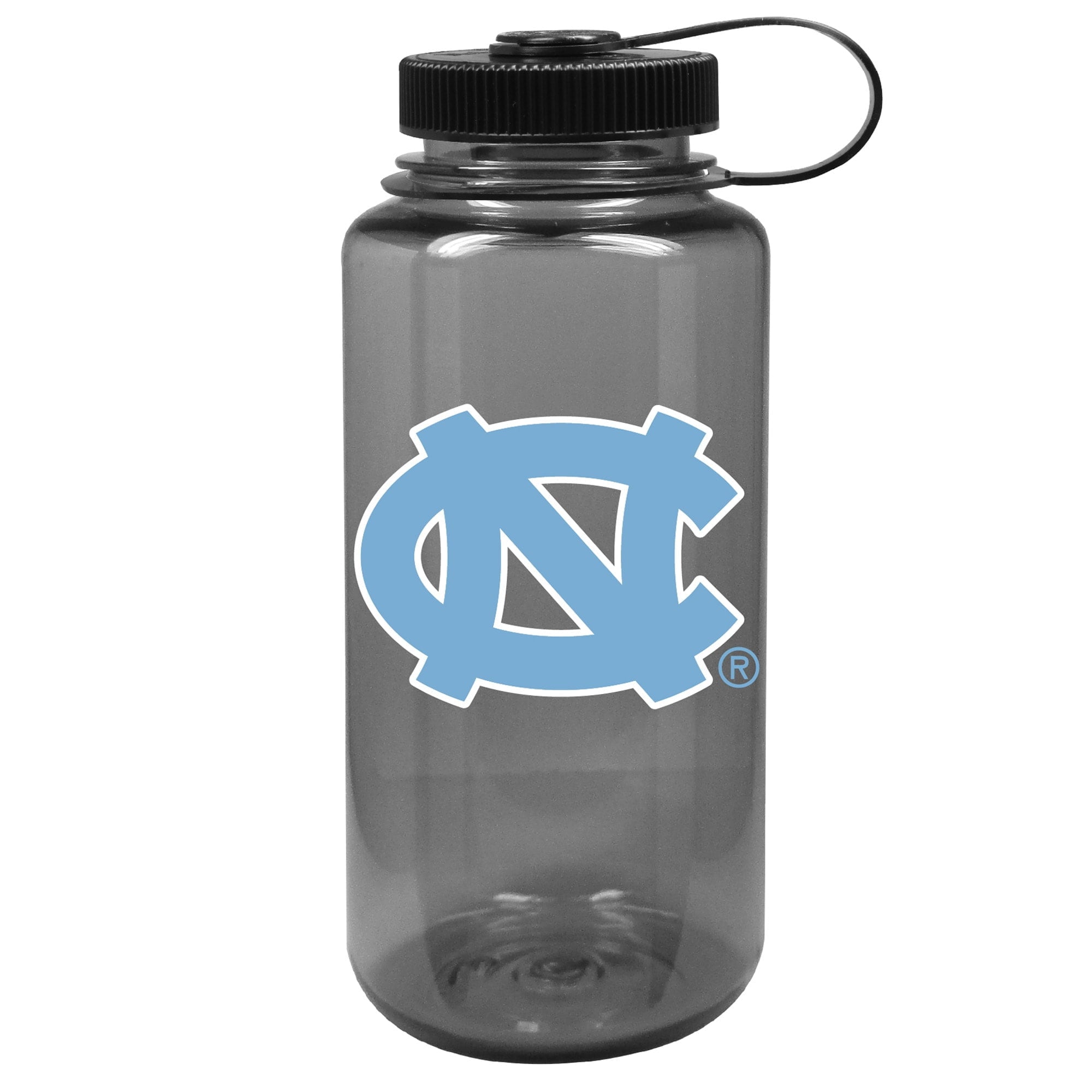 Black North Carolina Tar Heels 32oz. Nalgene Sustainable Wide Mouth Water Bottle M177P