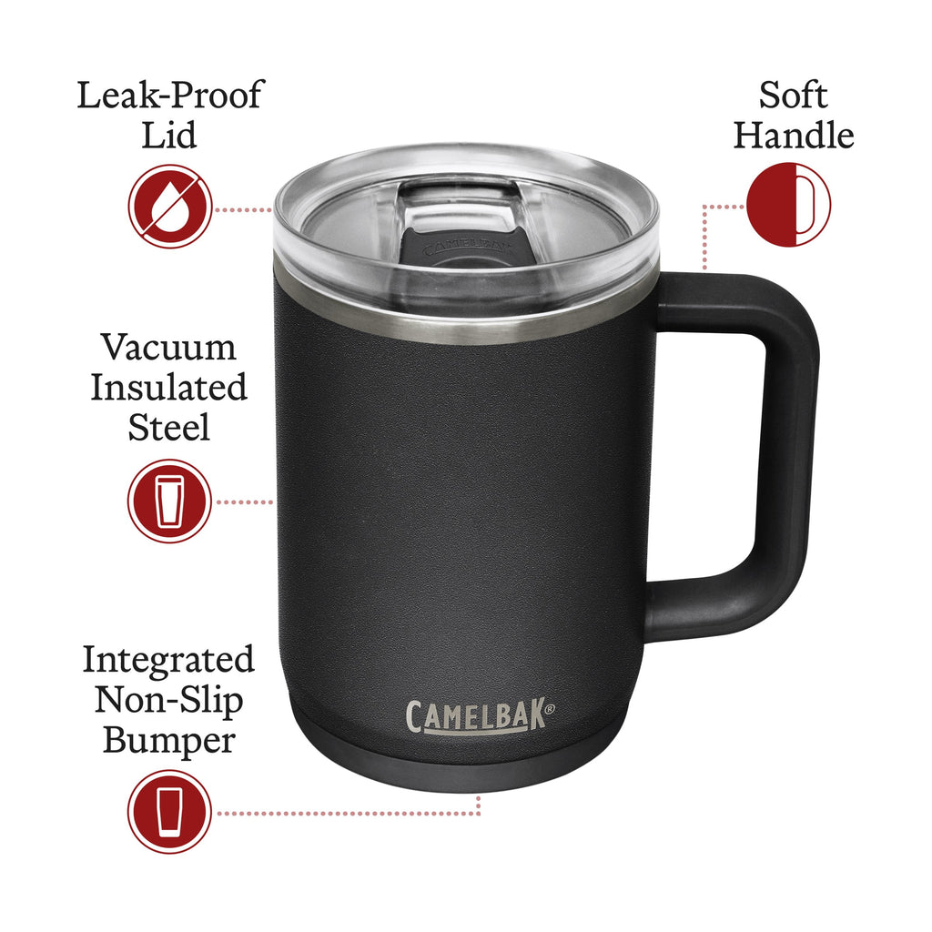CamelBak Thrive™ Insulated Stainless Steel Mug 16oz, Black M325E