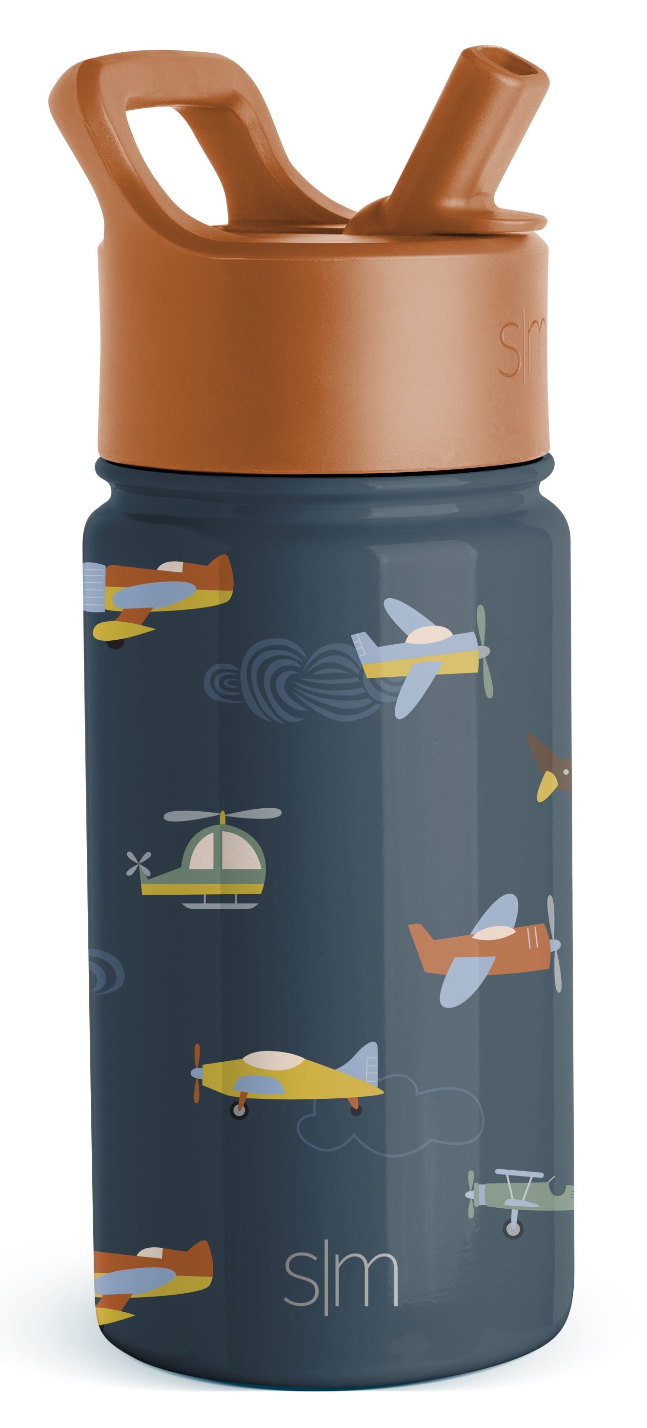 Simple Modern Summit Water Bottle Straw Lid Vacuum Insulated Stainless Steel Bottle | 14 fl oz M686F